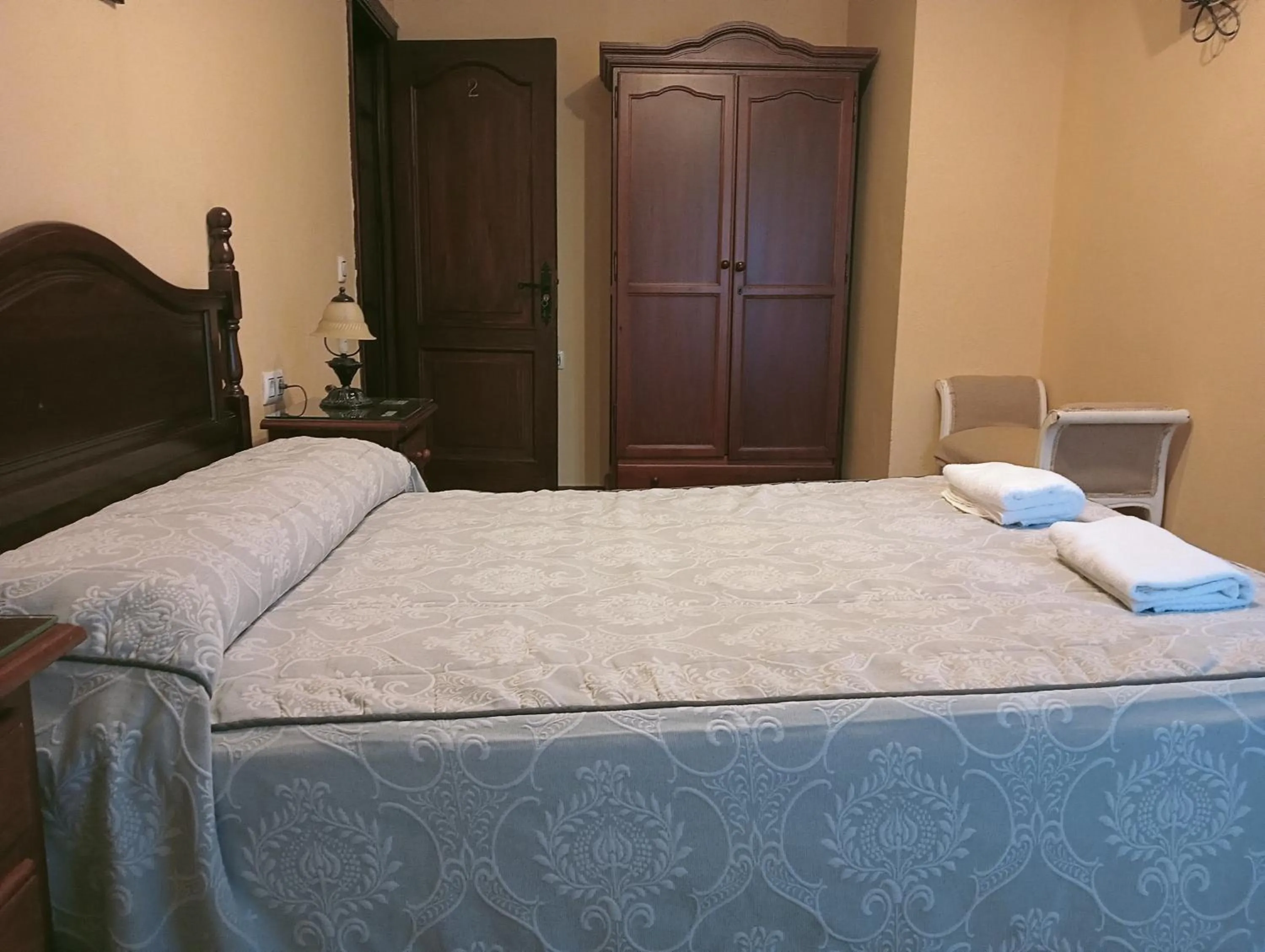 Bed in Hostal Rocio