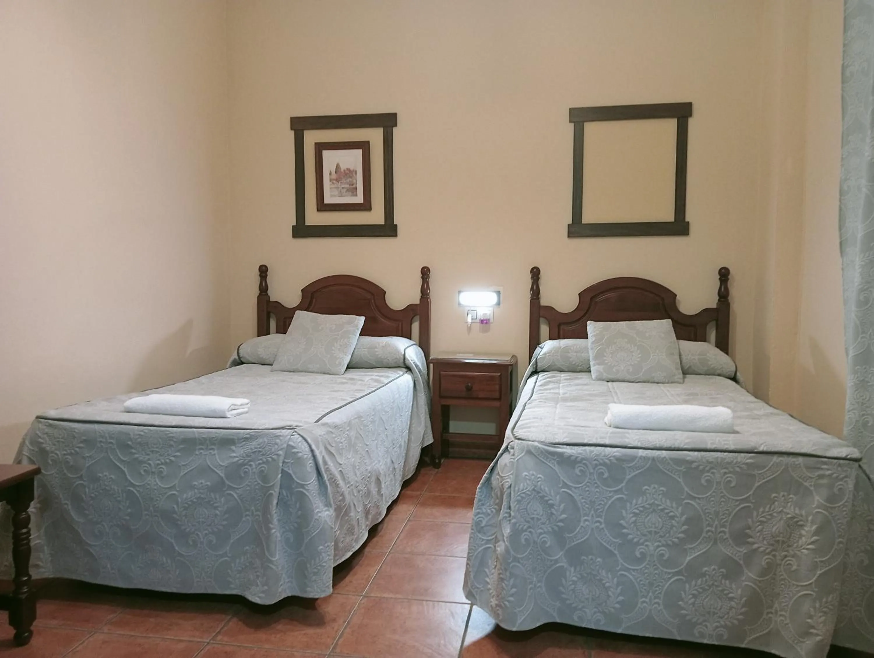 Bed in Hostal Rocio