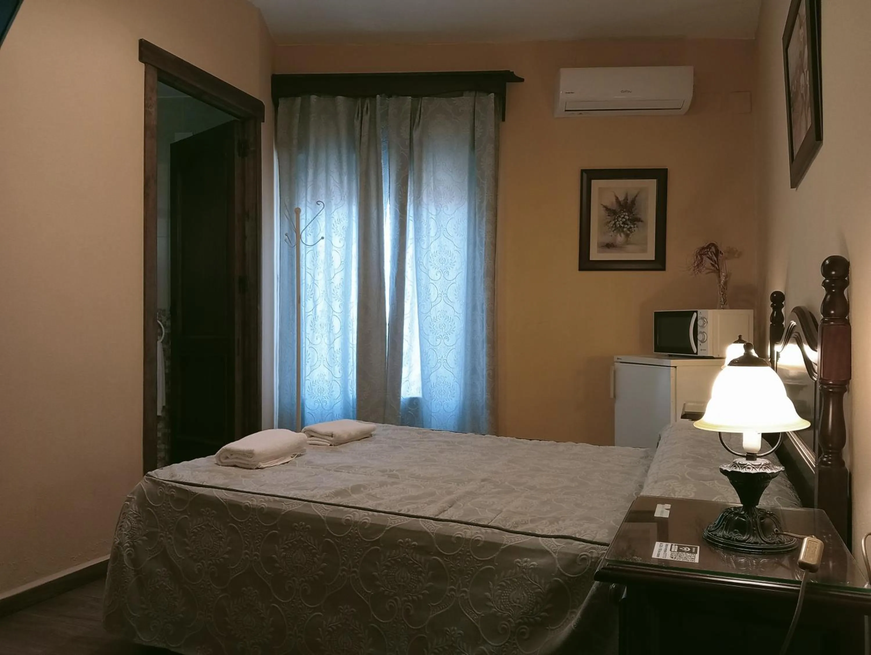Bed in Hostal Rocio