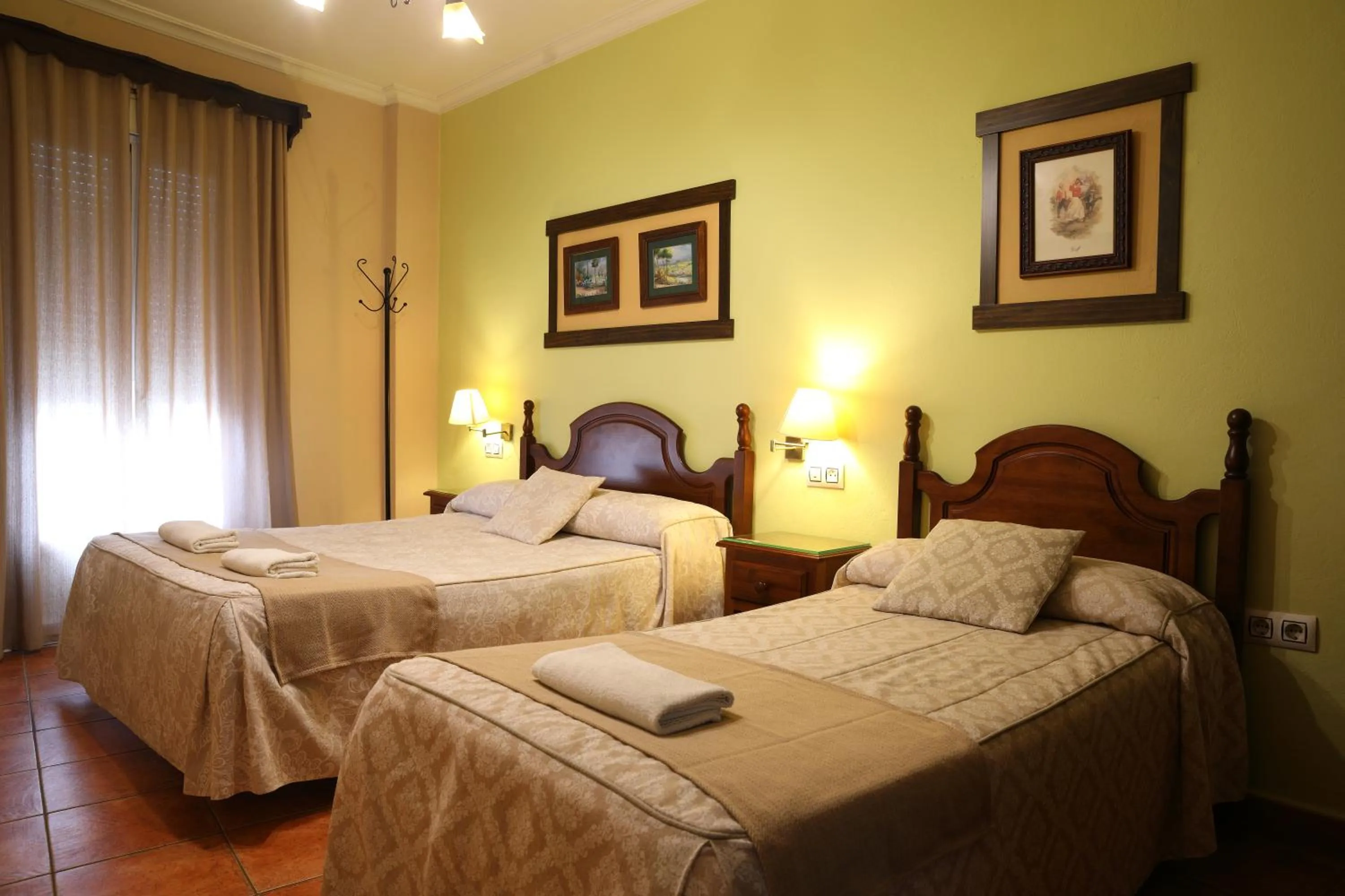 Bed in Hostal Rocio
