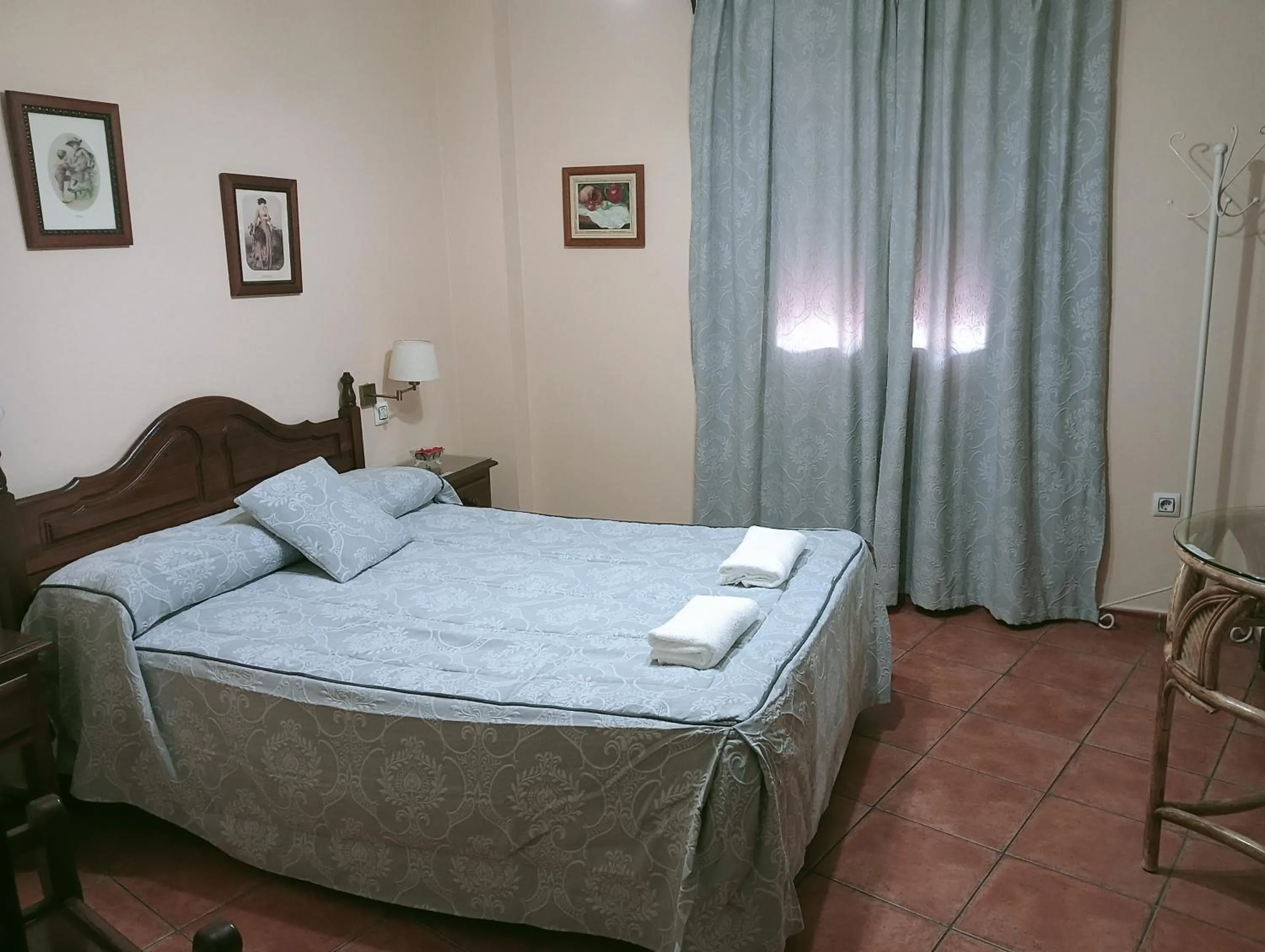 Bed in Hostal Rocio