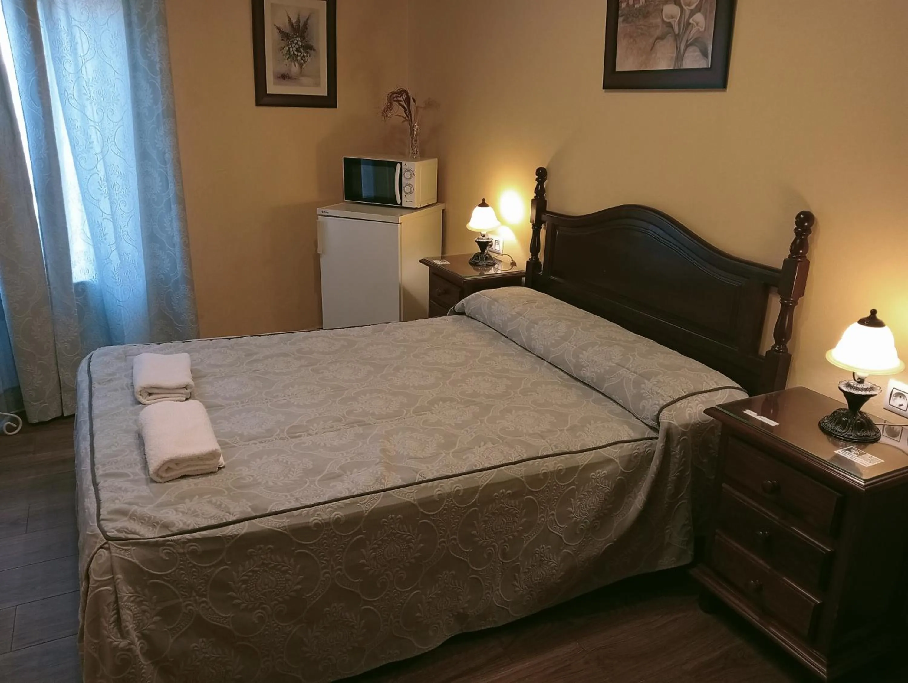 Bed in Hostal Rocio