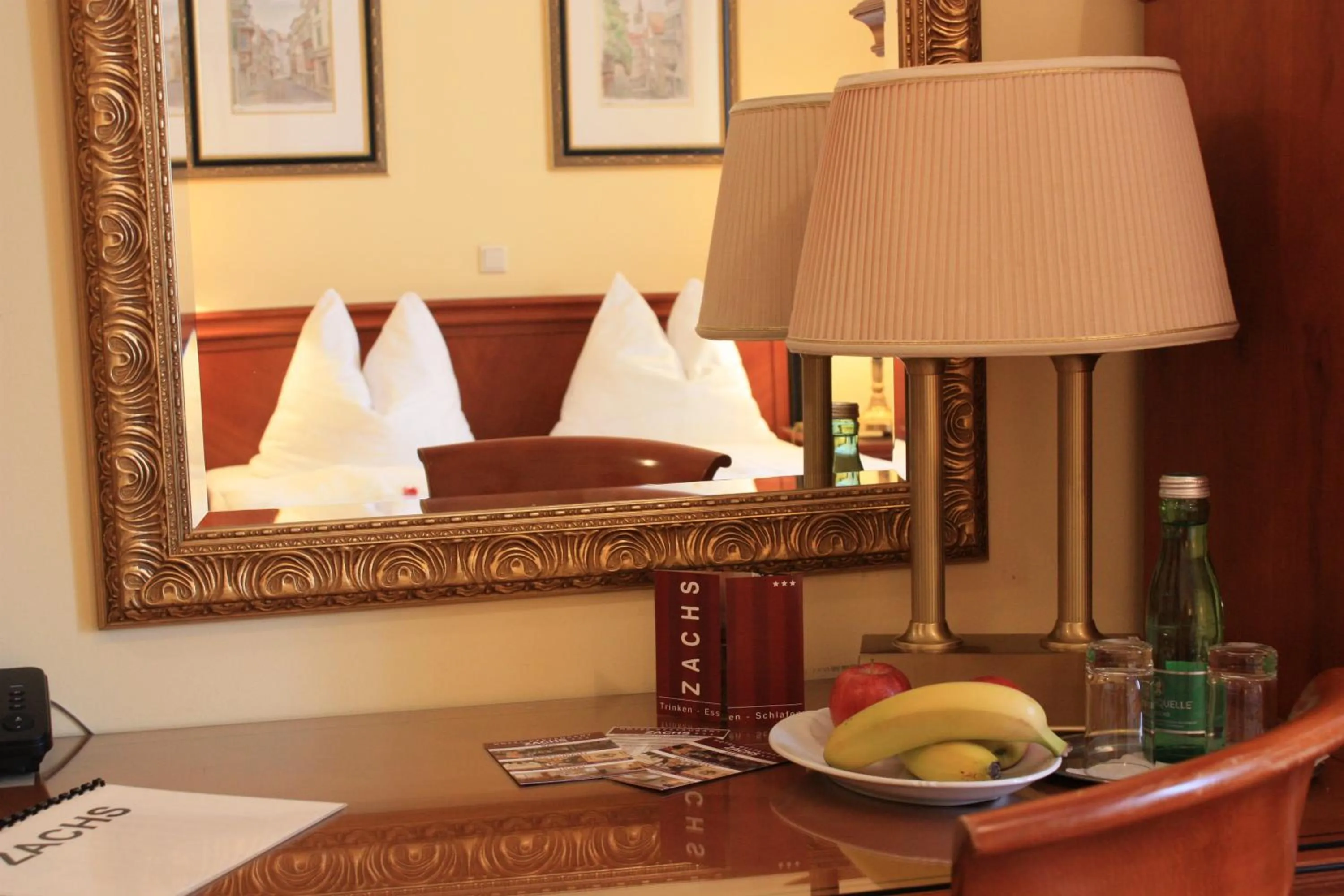 Decorative detail in Hotel Zachs