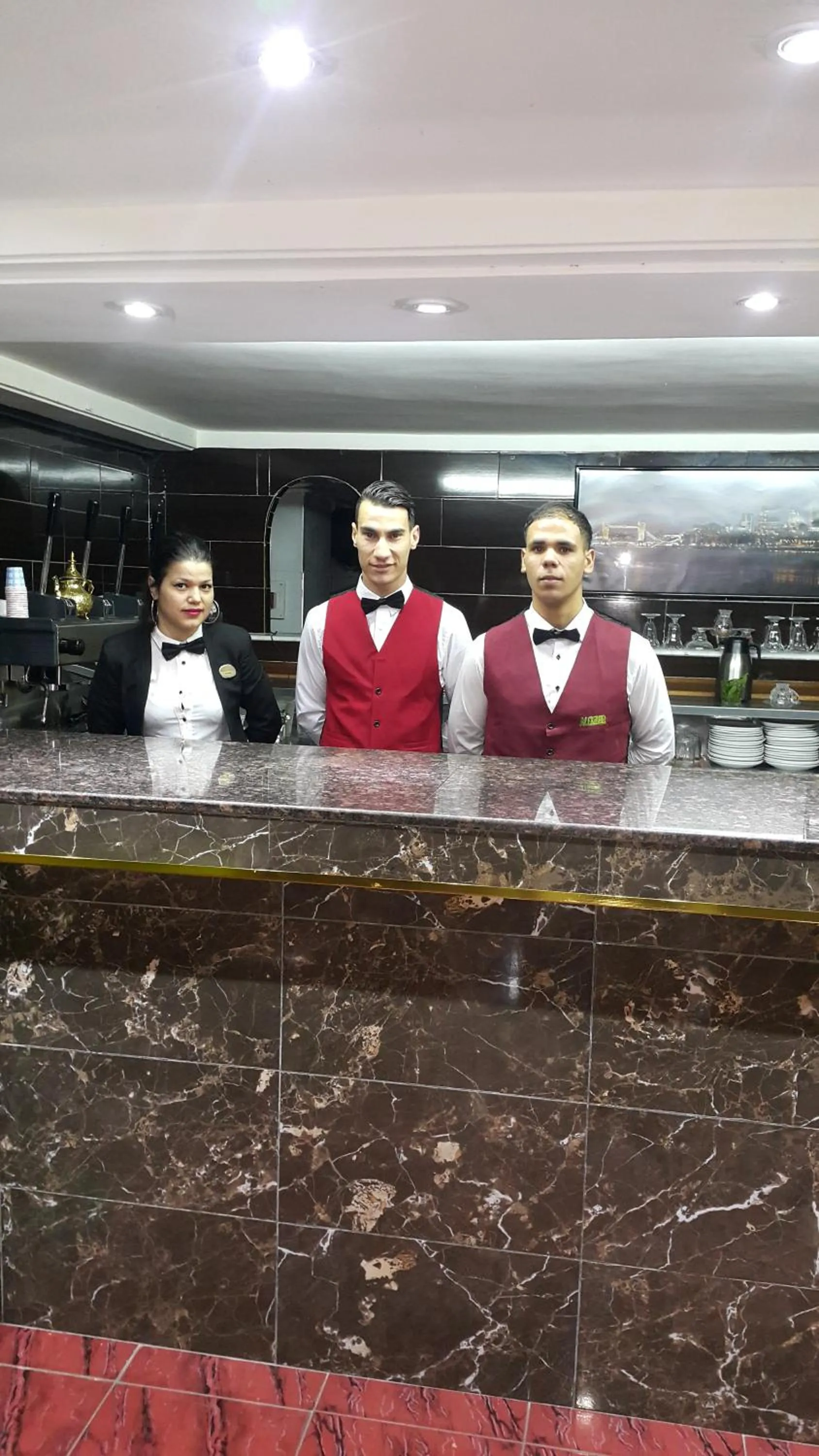 Staff in Numidien Hotel