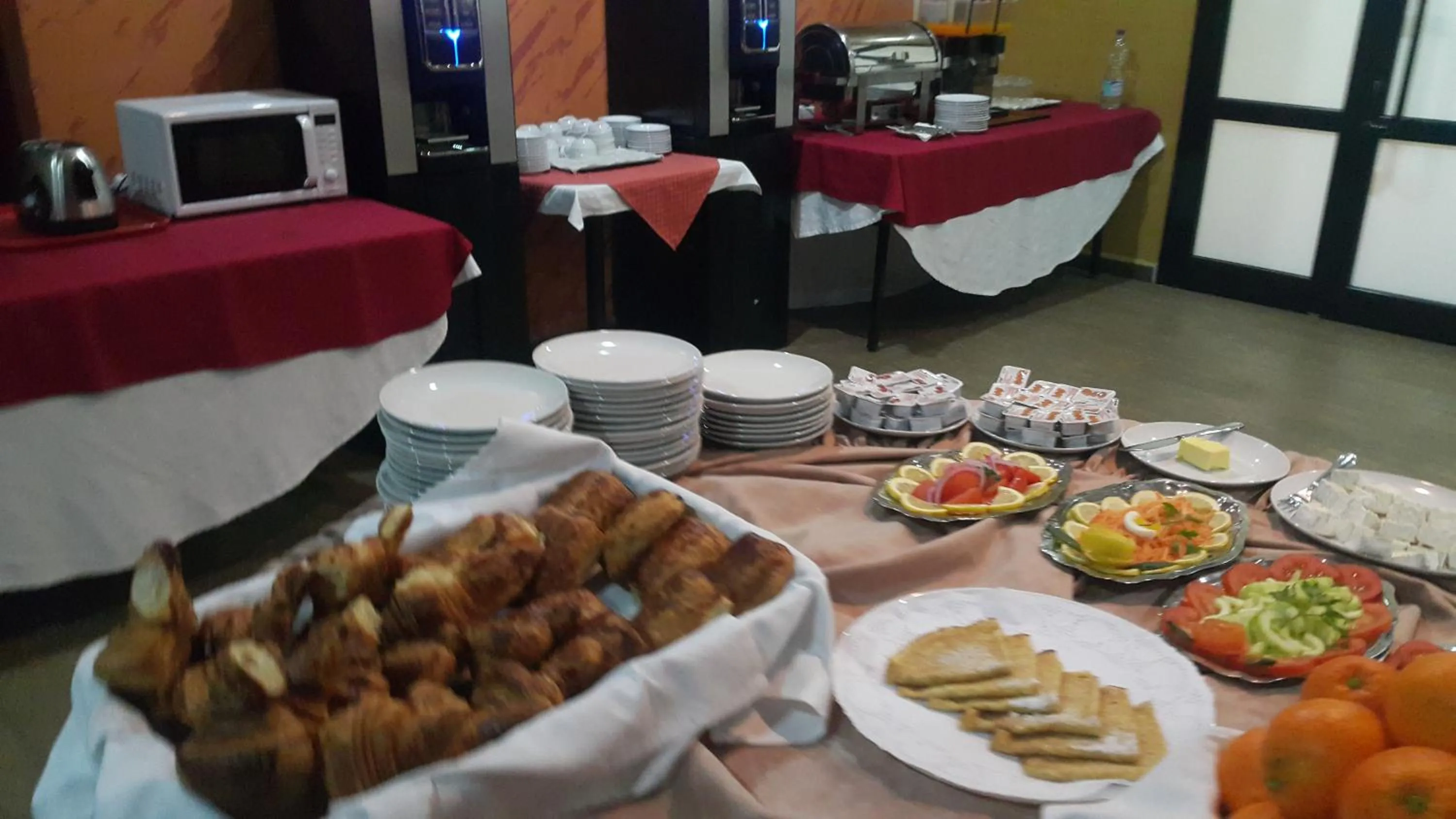 Buffet breakfast in Numidien Hotel