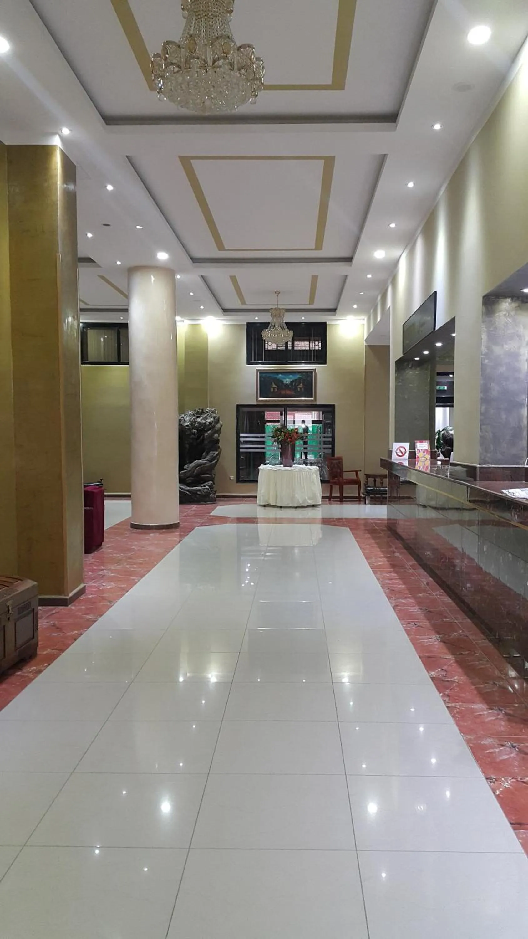 Lobby or reception in Numidien Hotel