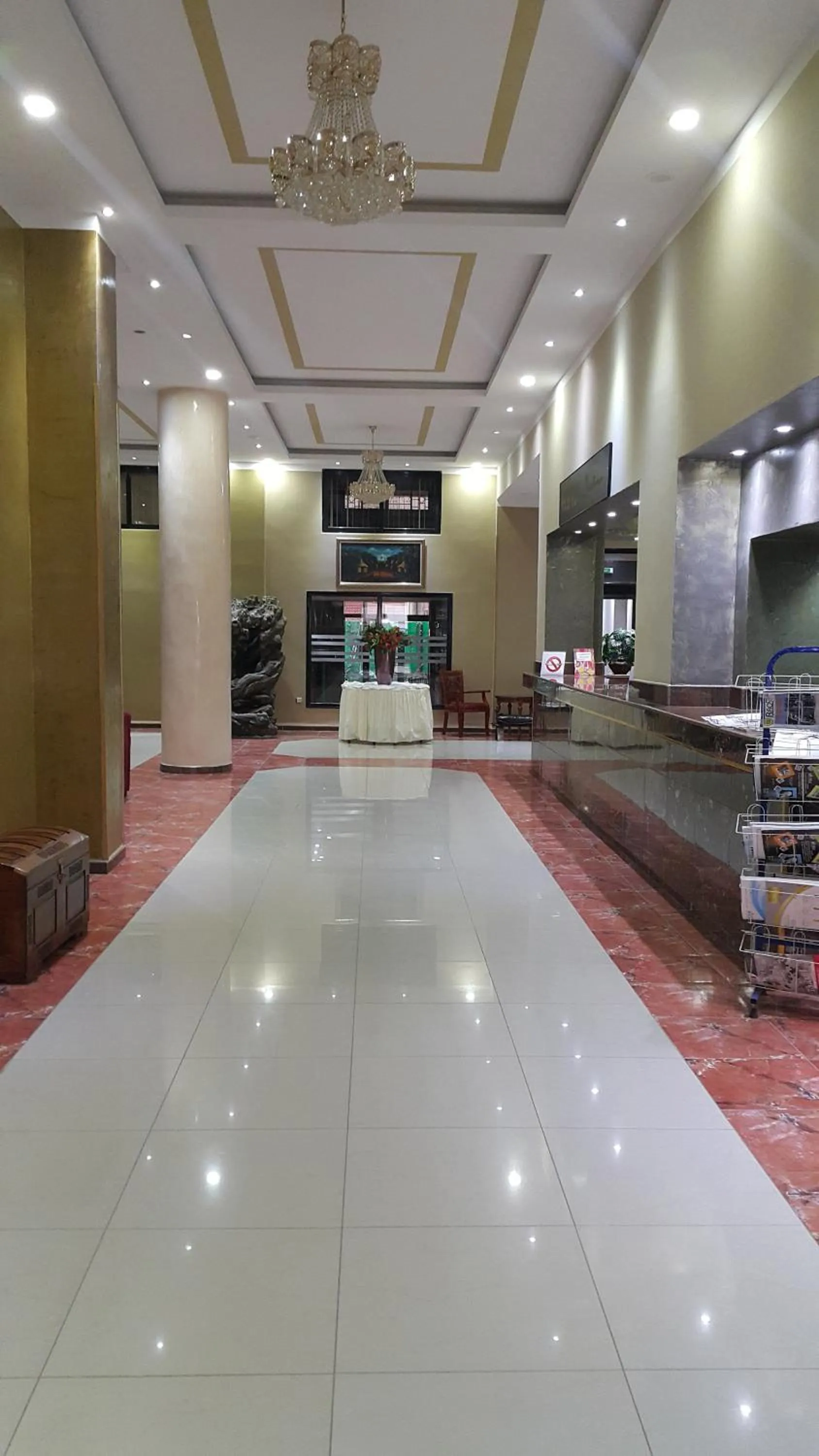 Lobby or reception in Numidien Hotel