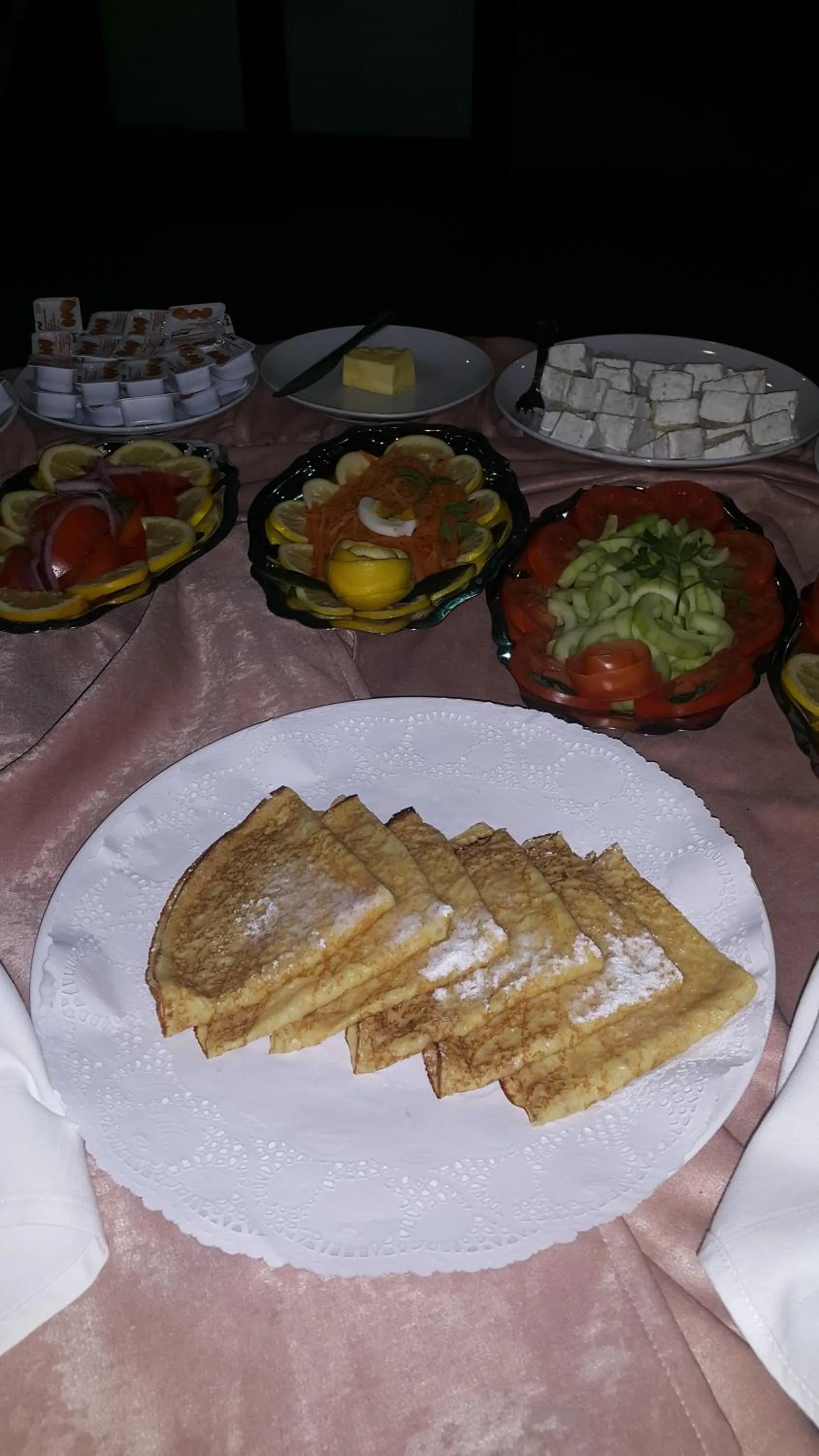 Buffet breakfast in Numidien Hotel