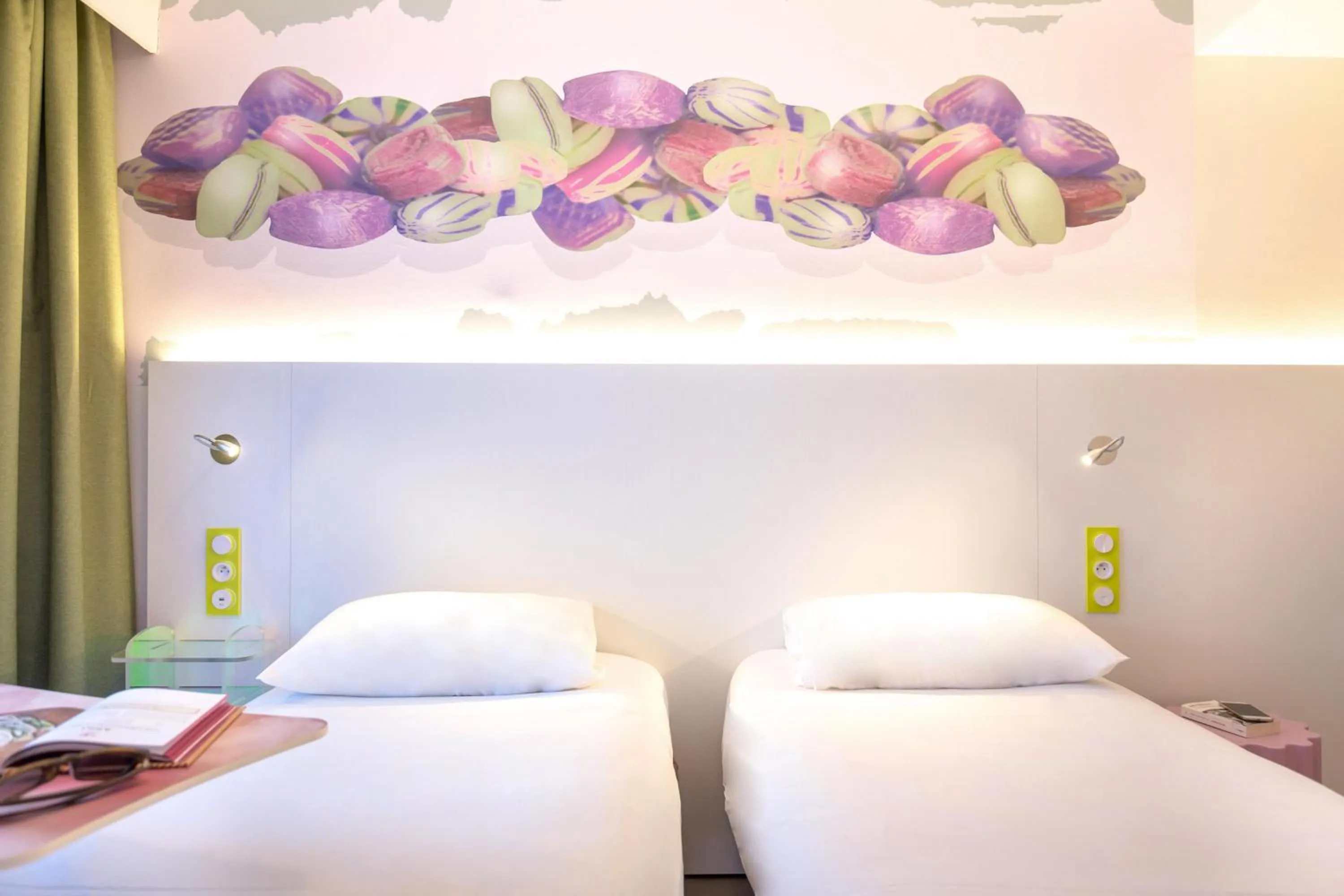 Bed in ibis Styles Fréjus St Raphael
