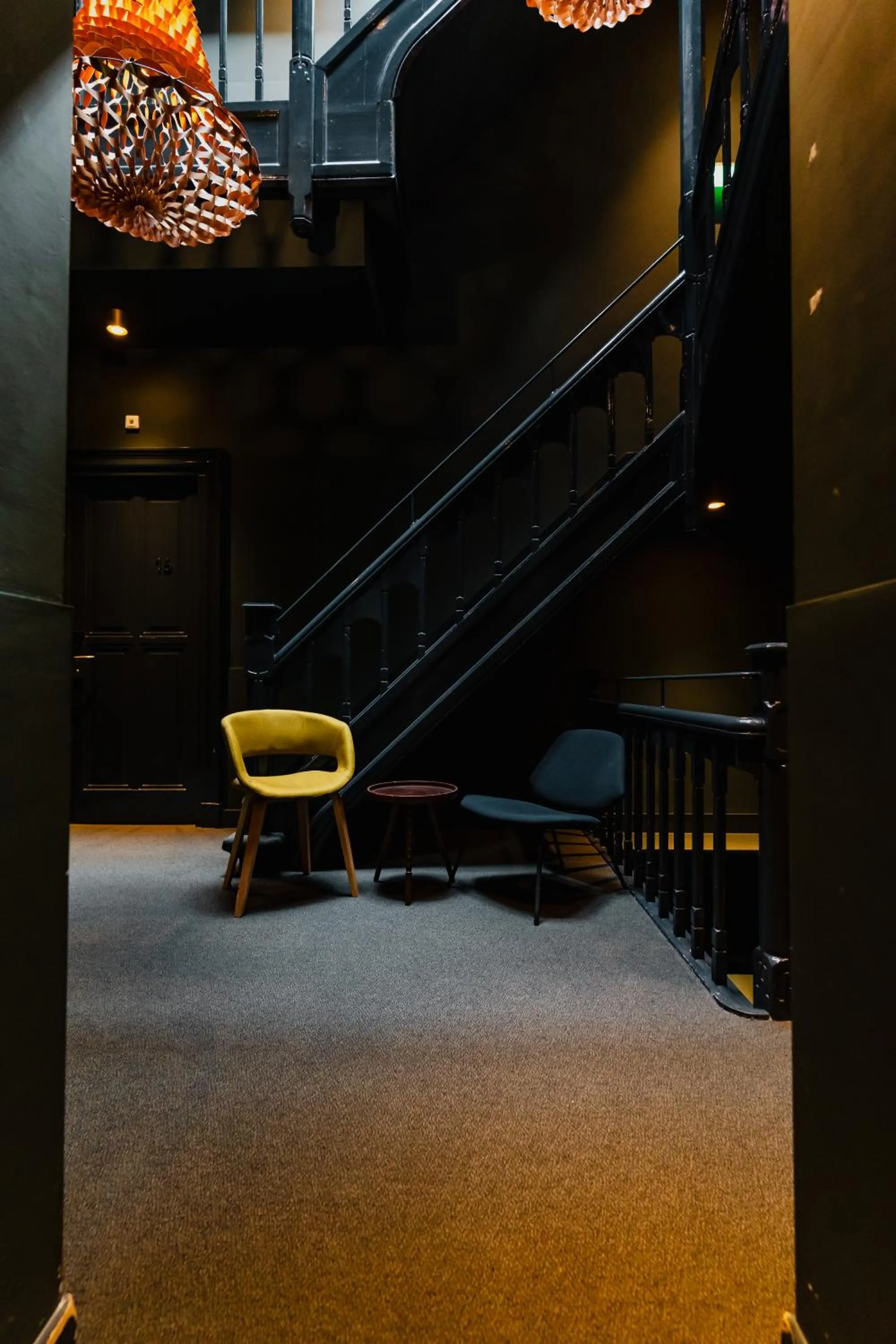 Seating area in De Jonker Urban Suites