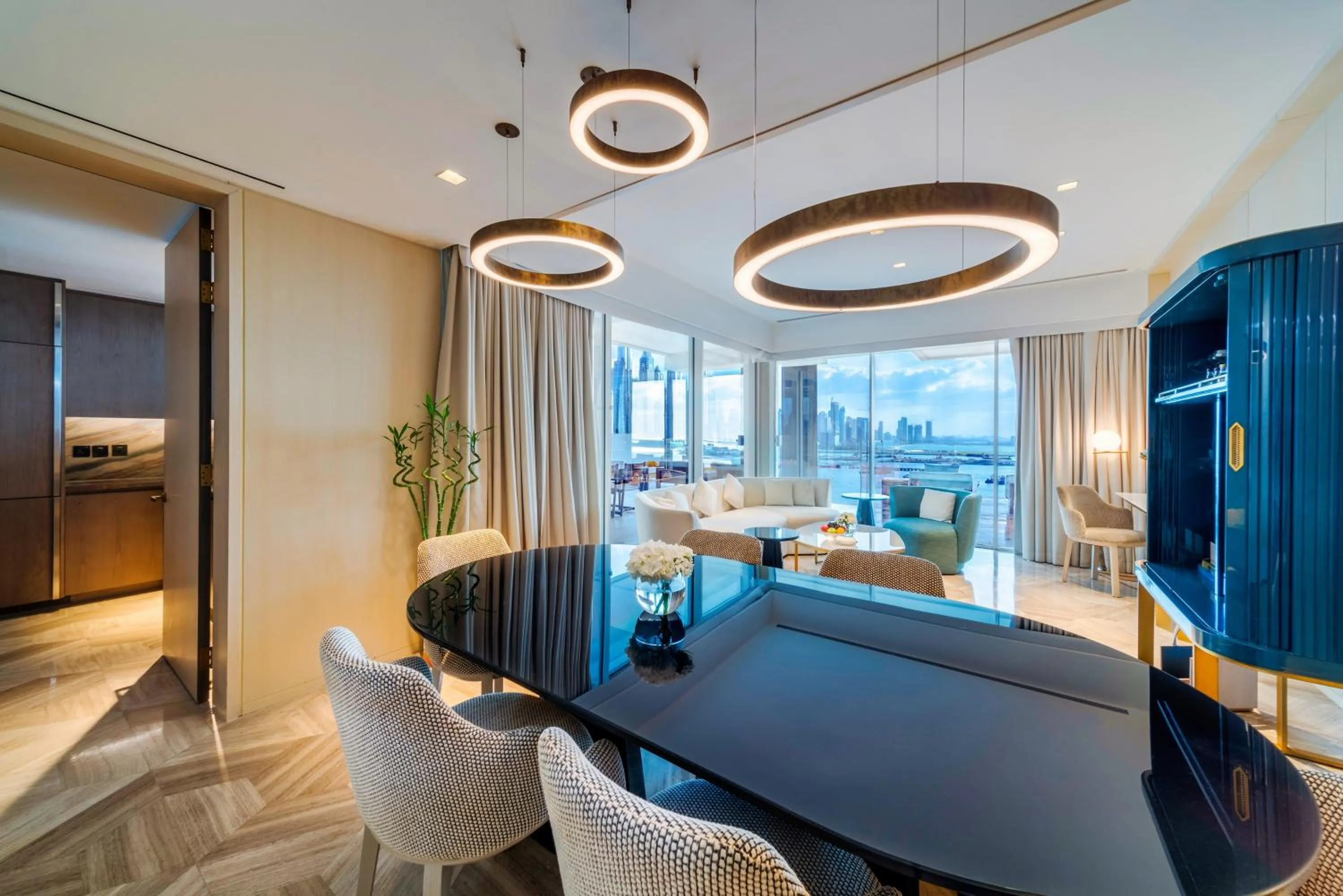 Dining area in FIVE Palm Jumeirah Dubai