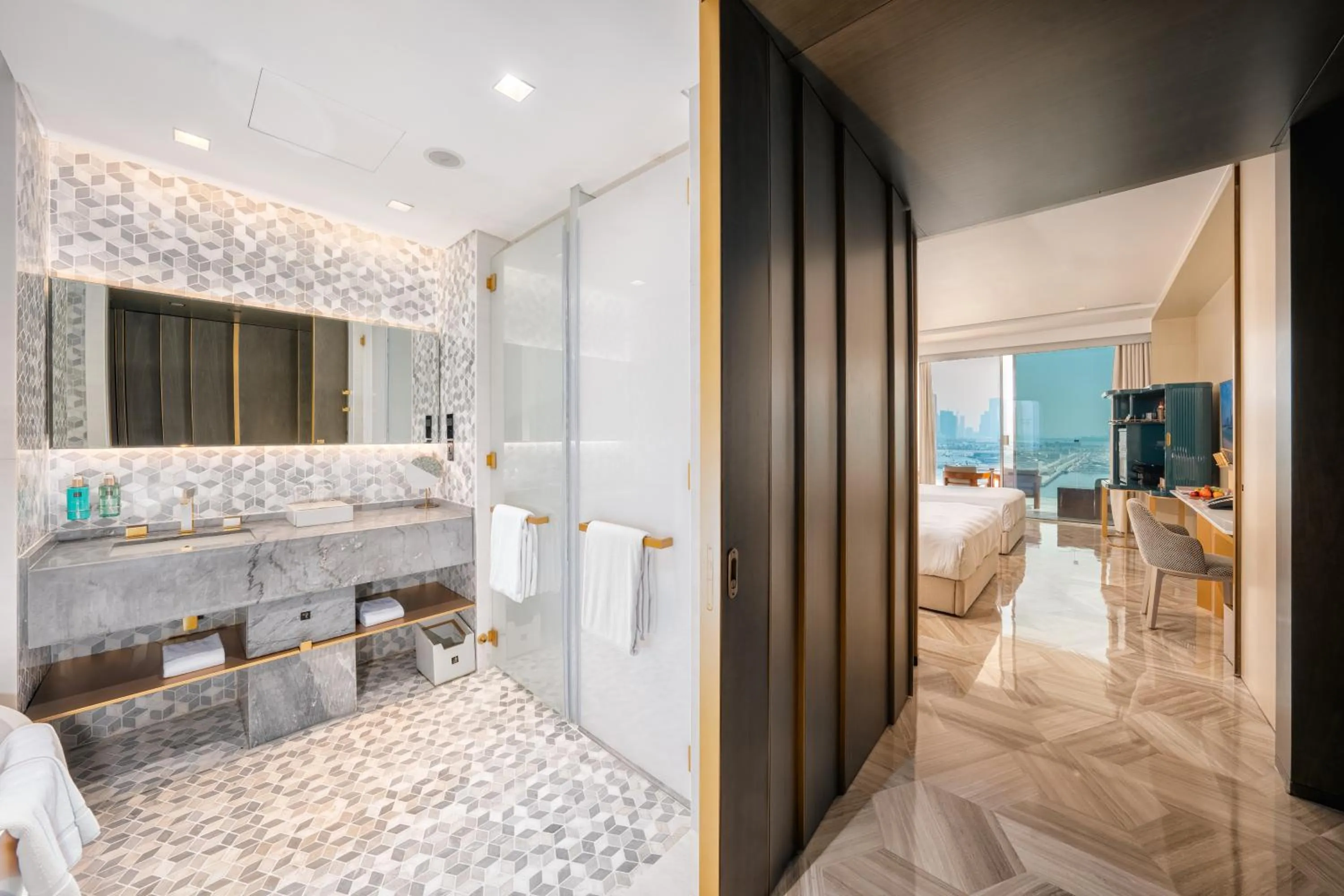 Bathroom in FIVE Palm Jumeirah Dubai