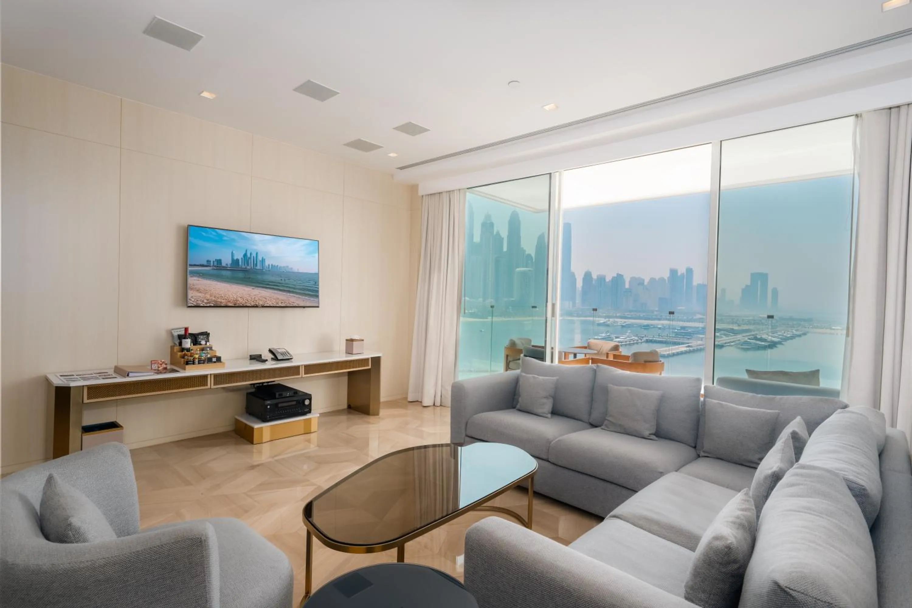 Living room in FIVE Palm Jumeirah Dubai