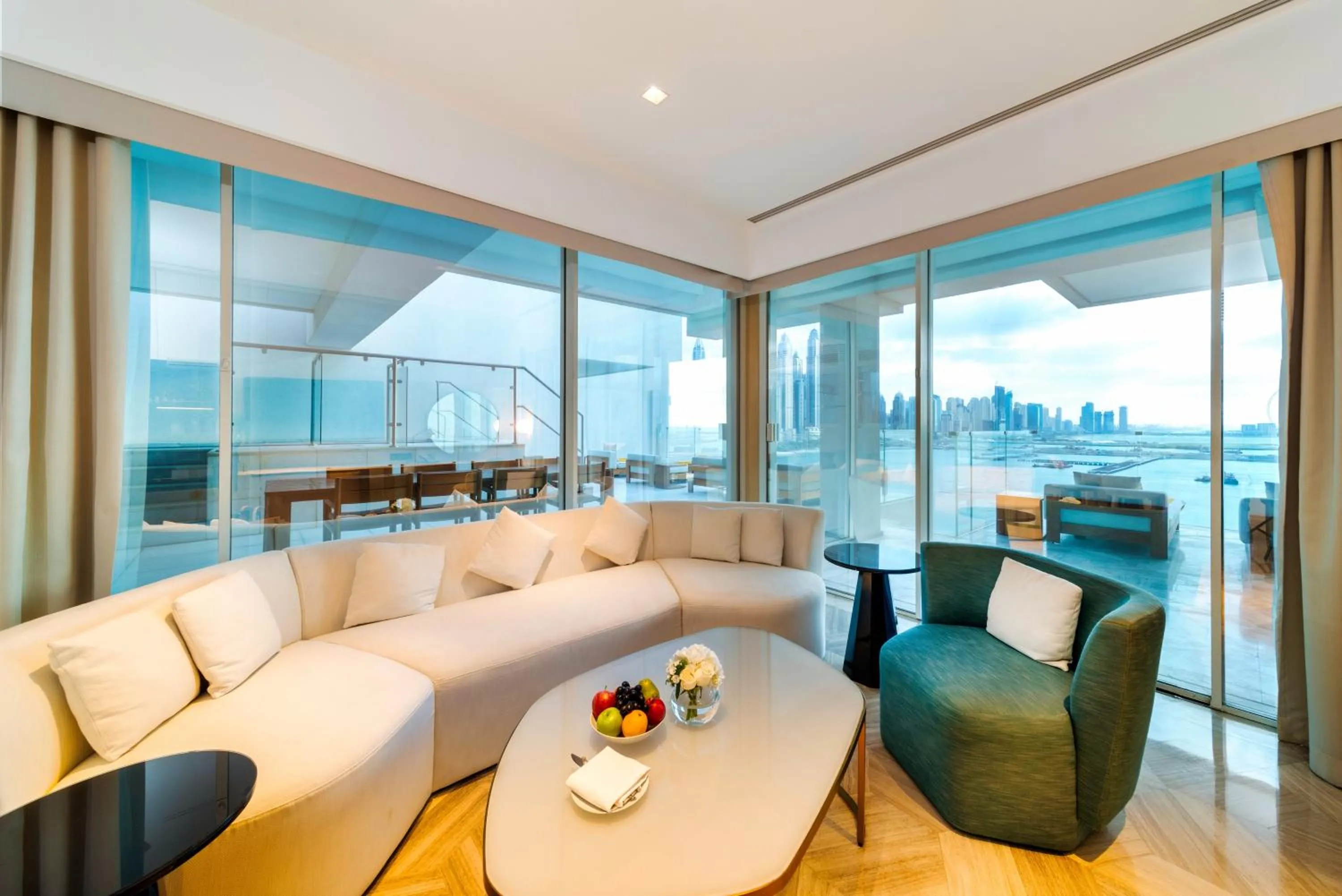 Living room in FIVE Palm Jumeirah Dubai