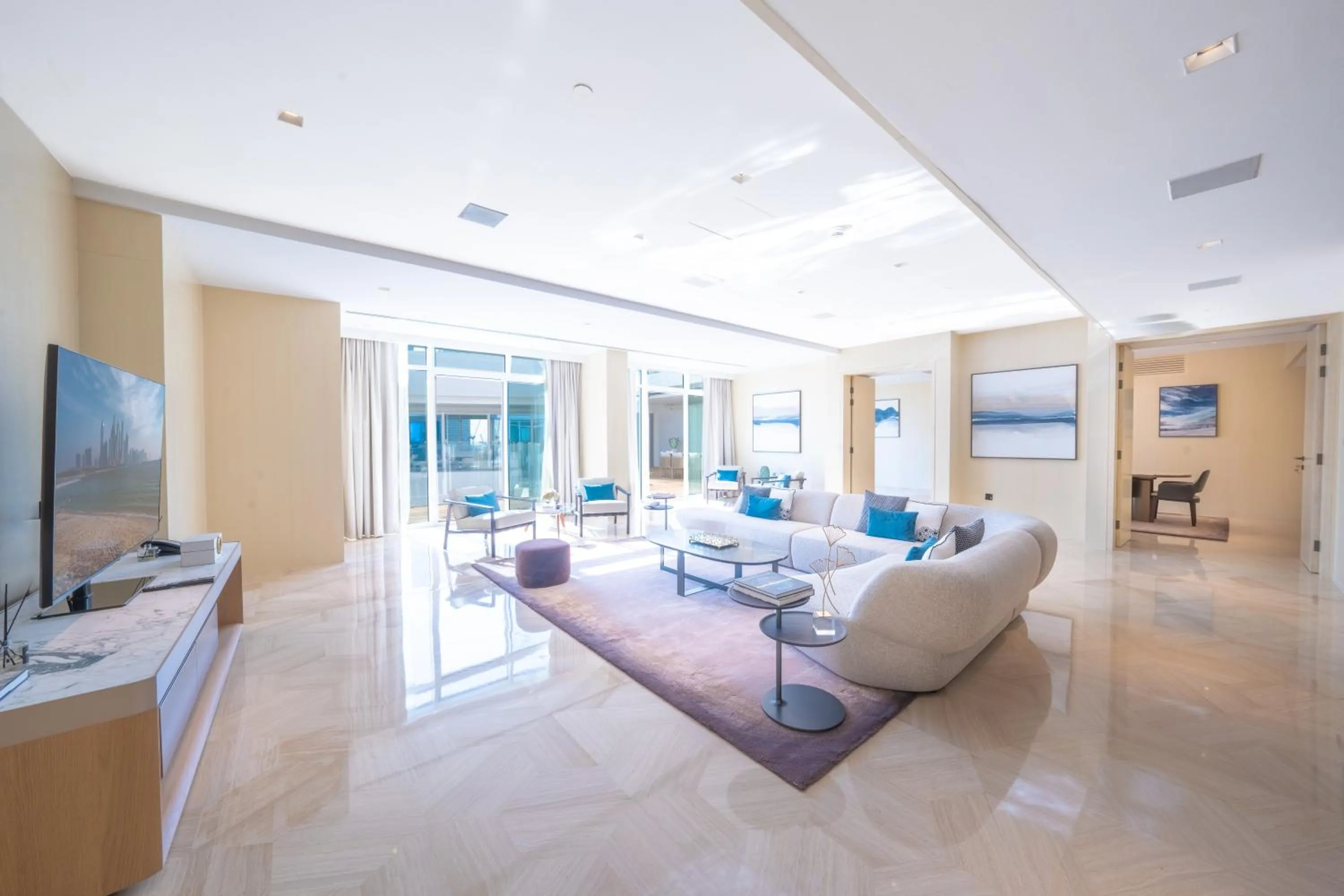 Living room in FIVE Palm Jumeirah Dubai