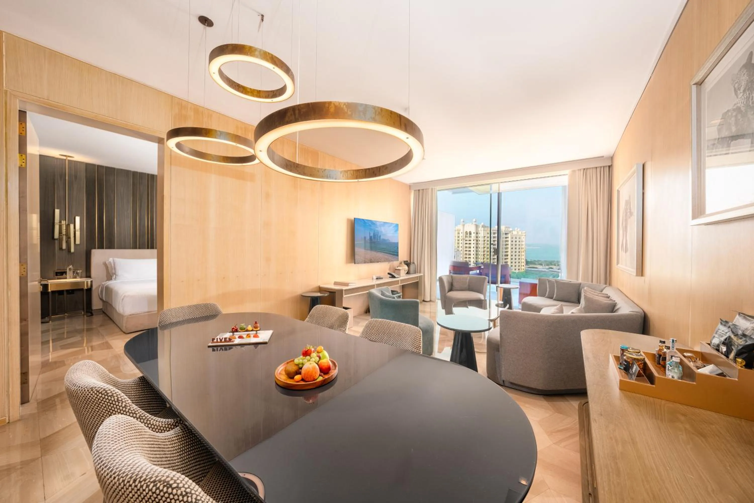 Living room in FIVE Palm Jumeirah Dubai