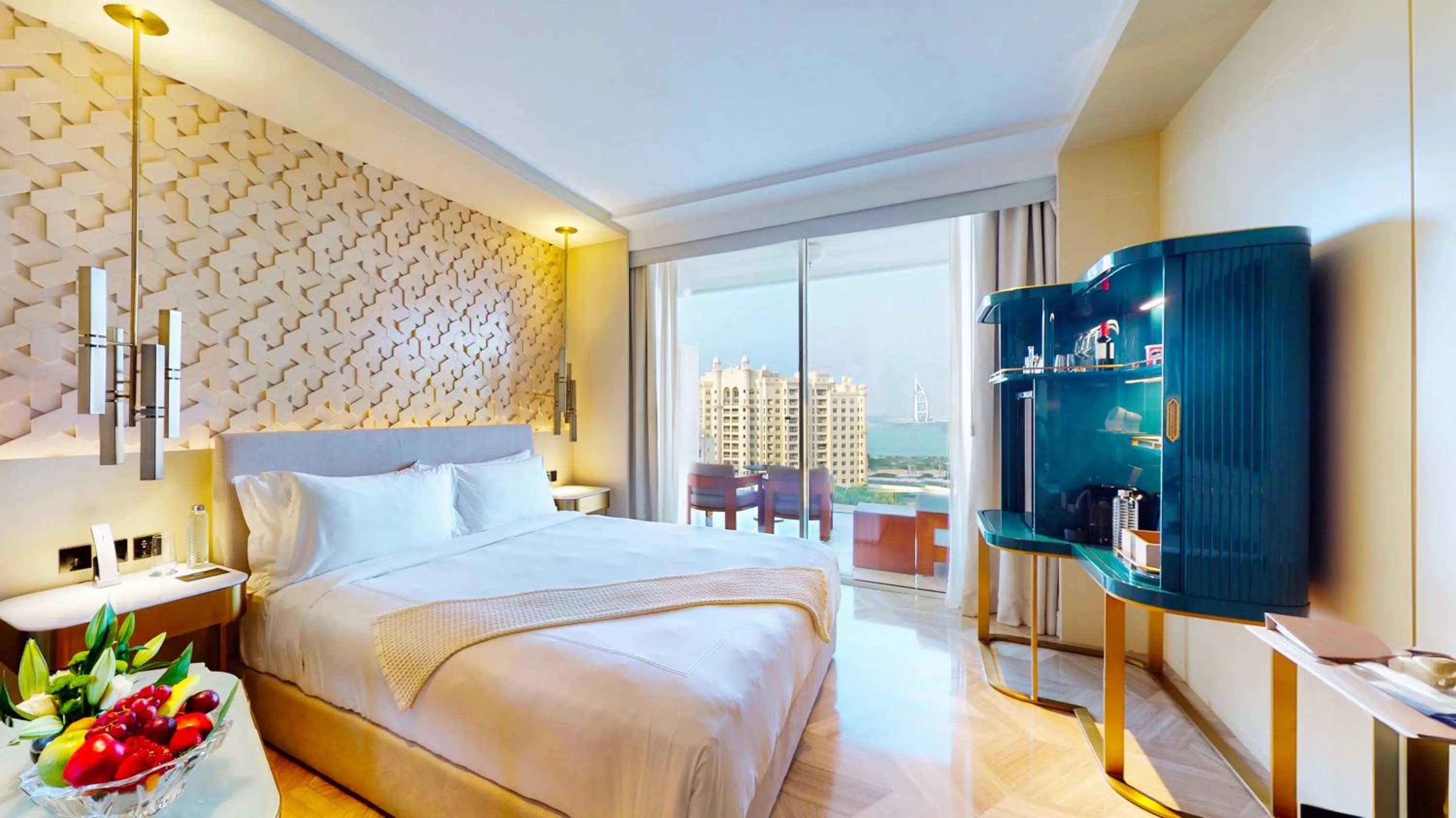 Bedroom, Bed in FIVE Palm Jumeirah Dubai