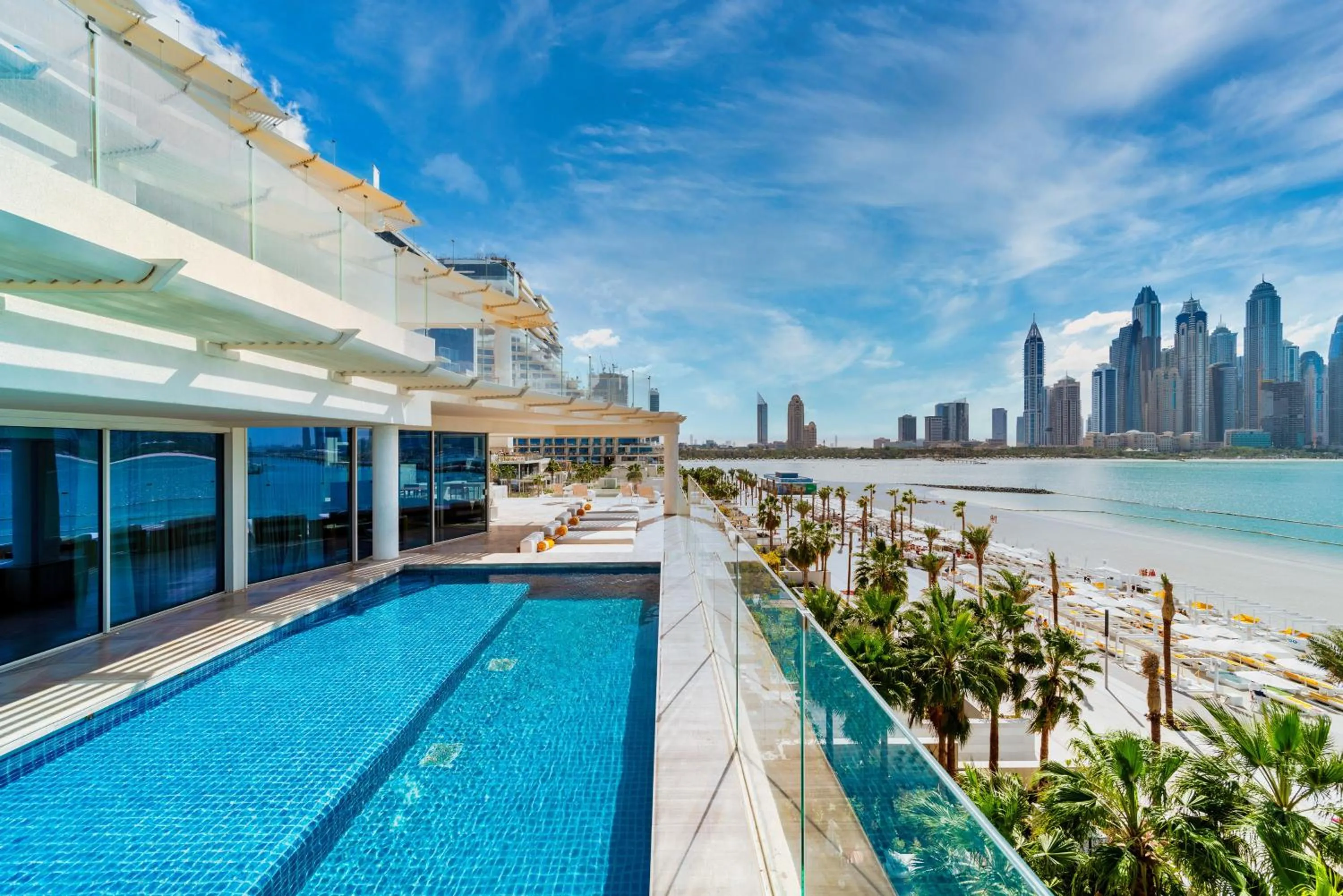 Swimming pool in FIVE Palm Jumeirah Dubai