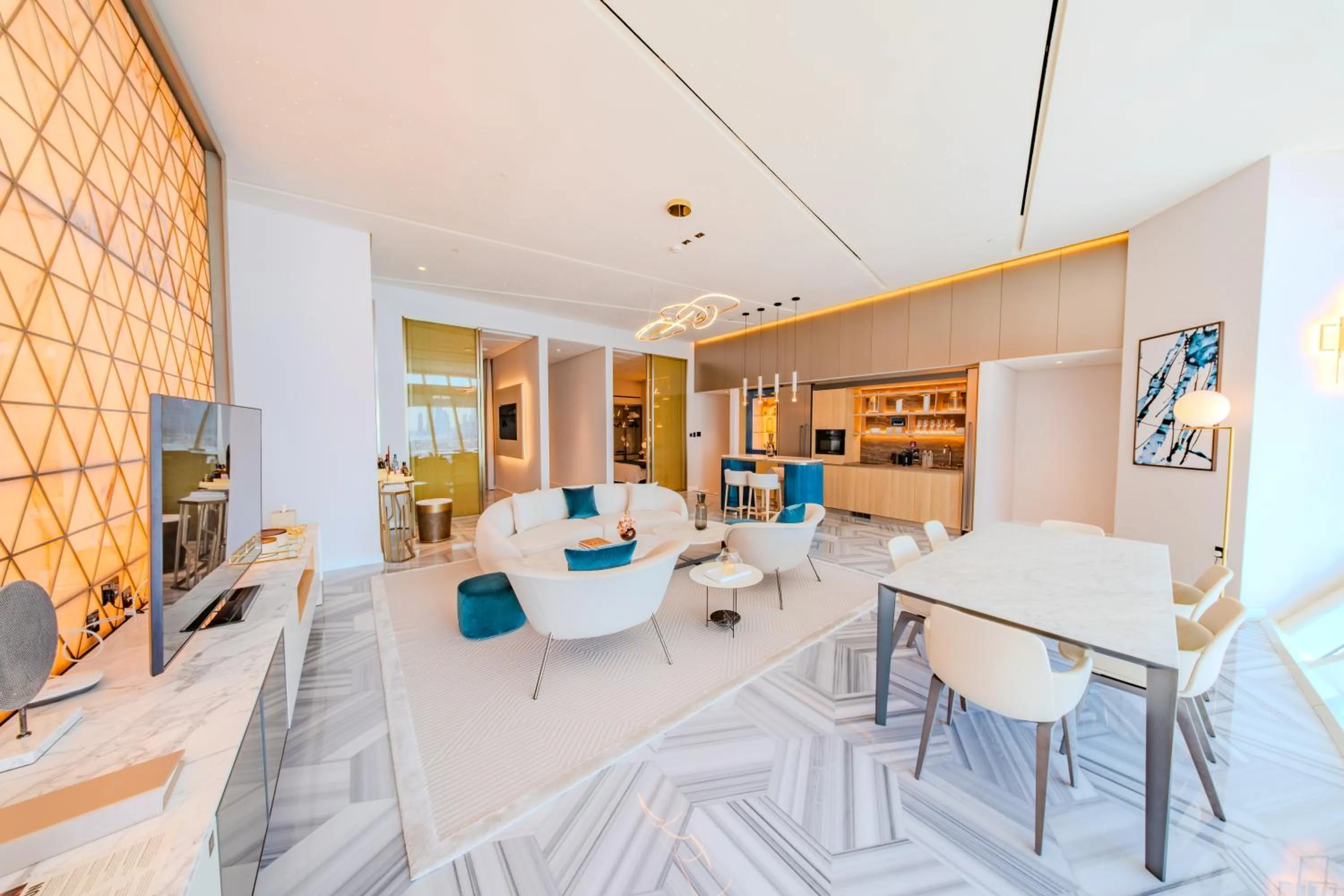 Living room in FIVE Palm Jumeirah Dubai