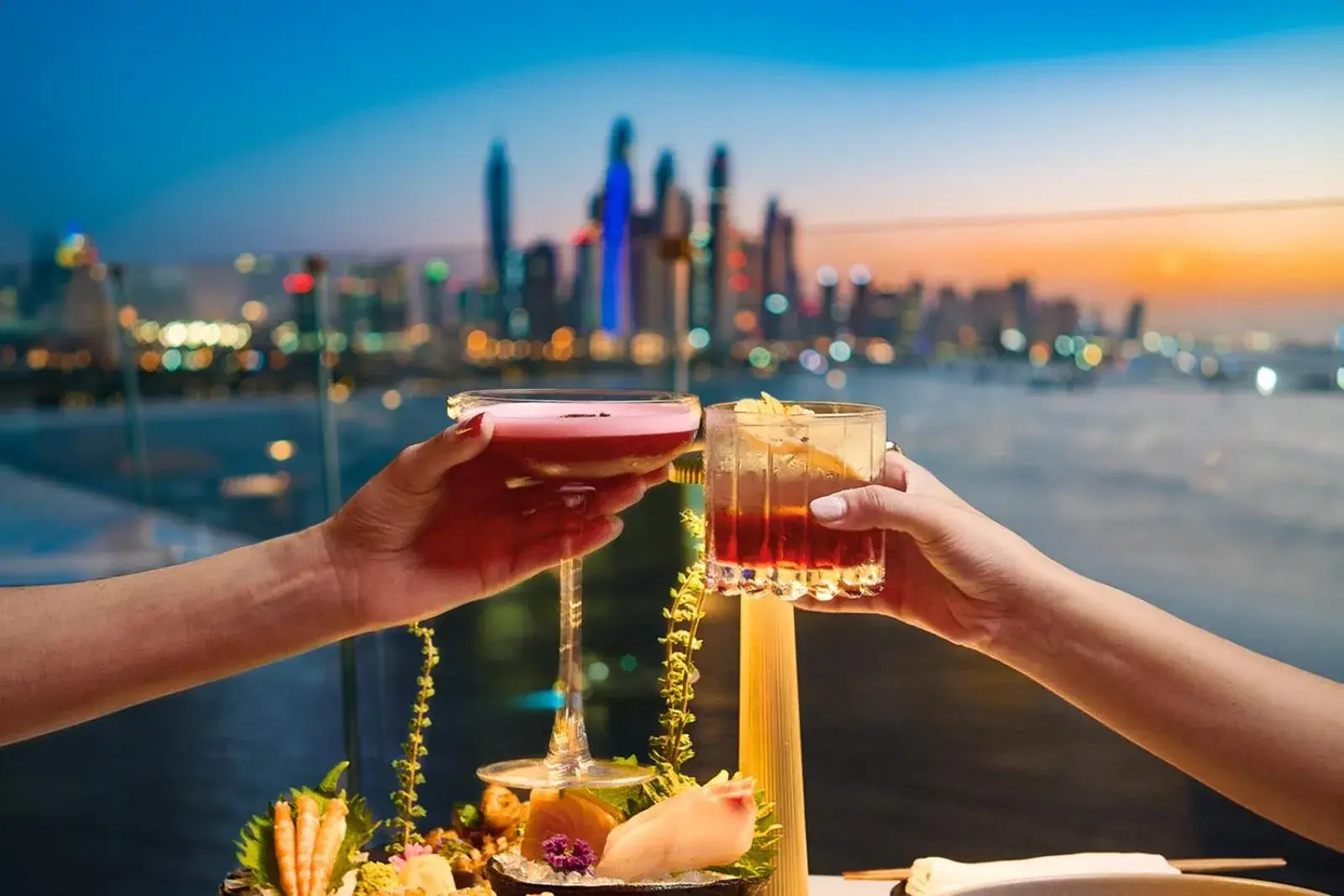 City view in FIVE Palm Jumeirah Dubai City view in FIVE Palm Jumeirah Dubai
