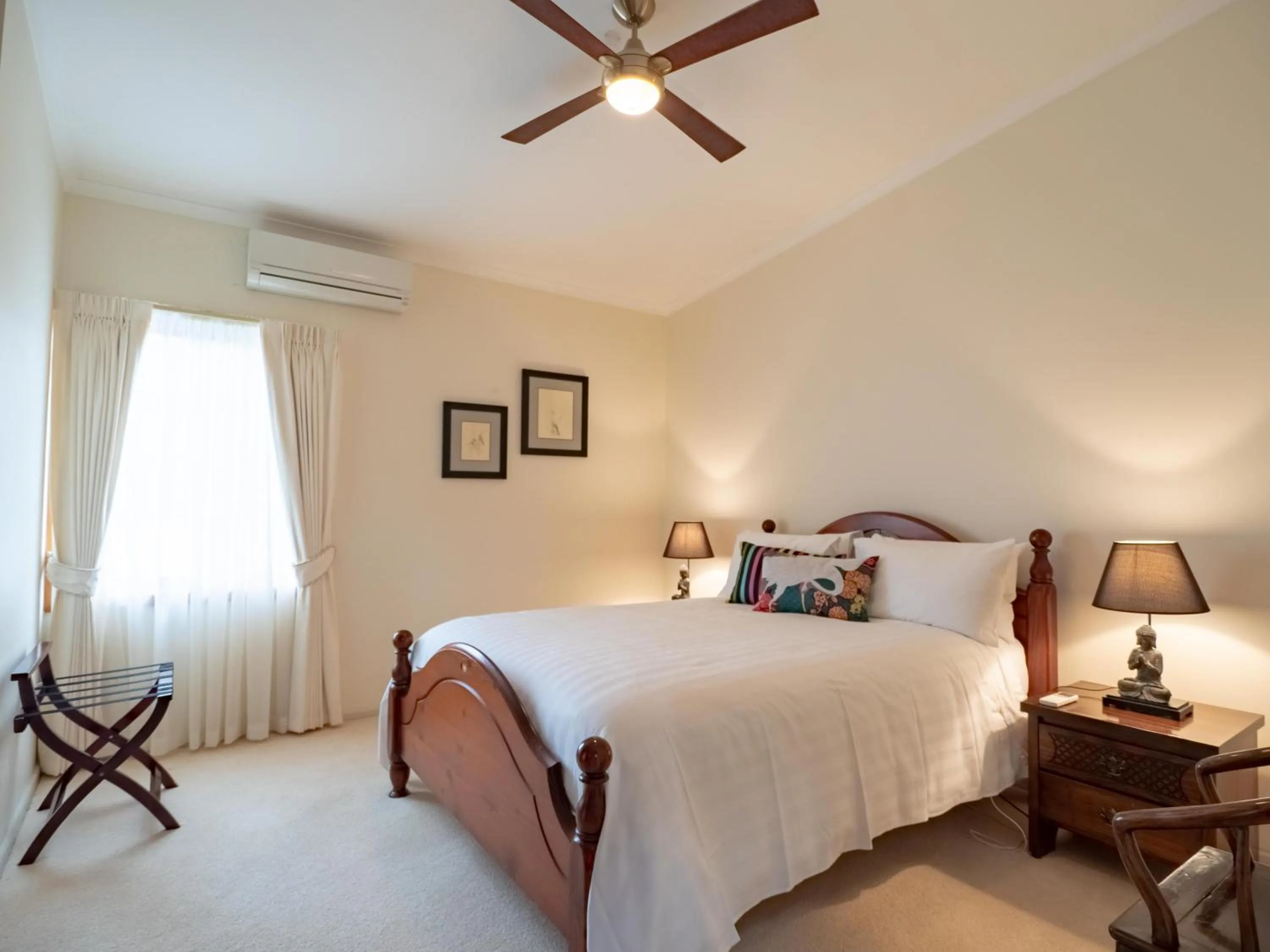 Decorative detail, Bed in Brigham House