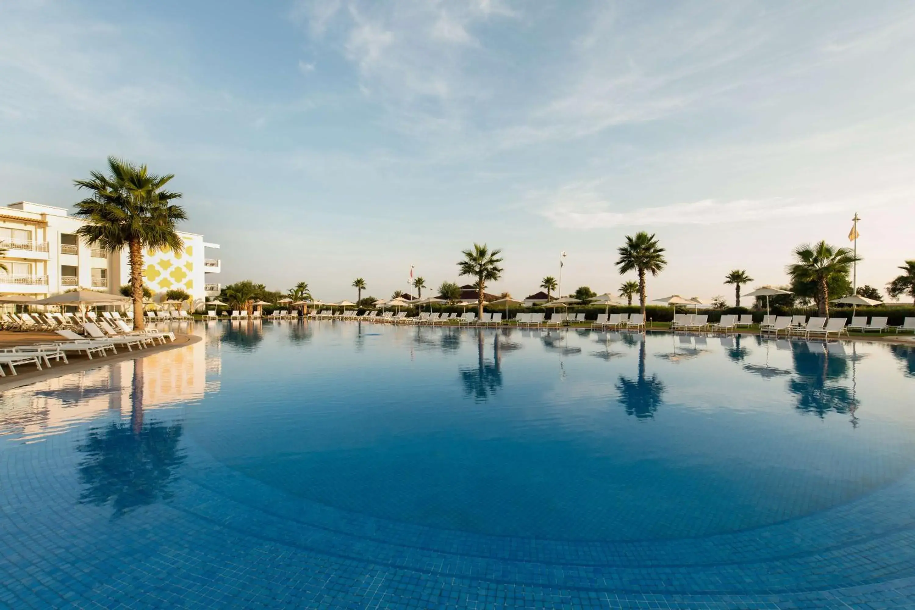 Pool view in Radisson Blu Resort Saidia Beach Pool view in Radisson Blu Resort Saidia Beach