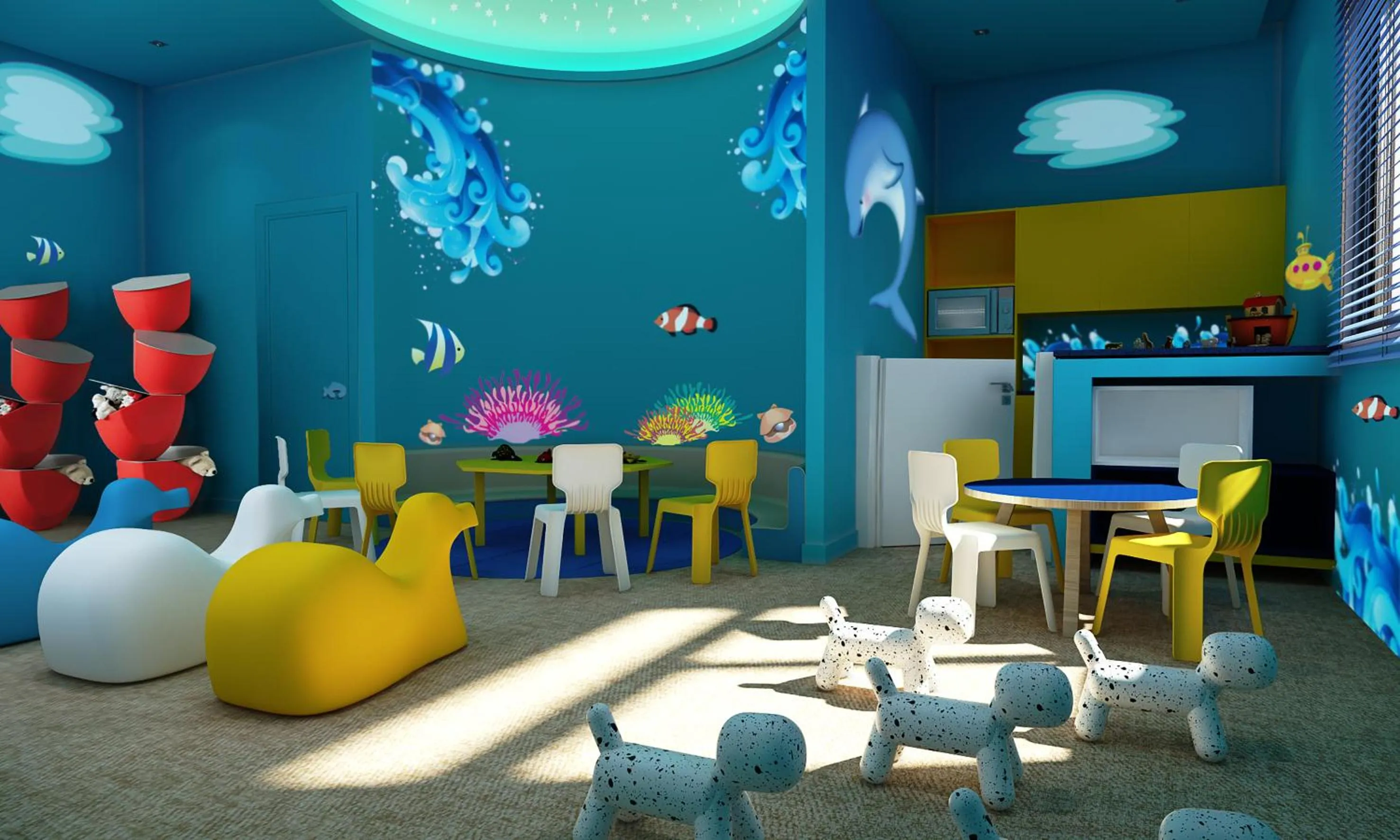 Kids's club in Radisson Blu Resort Saidia Beach