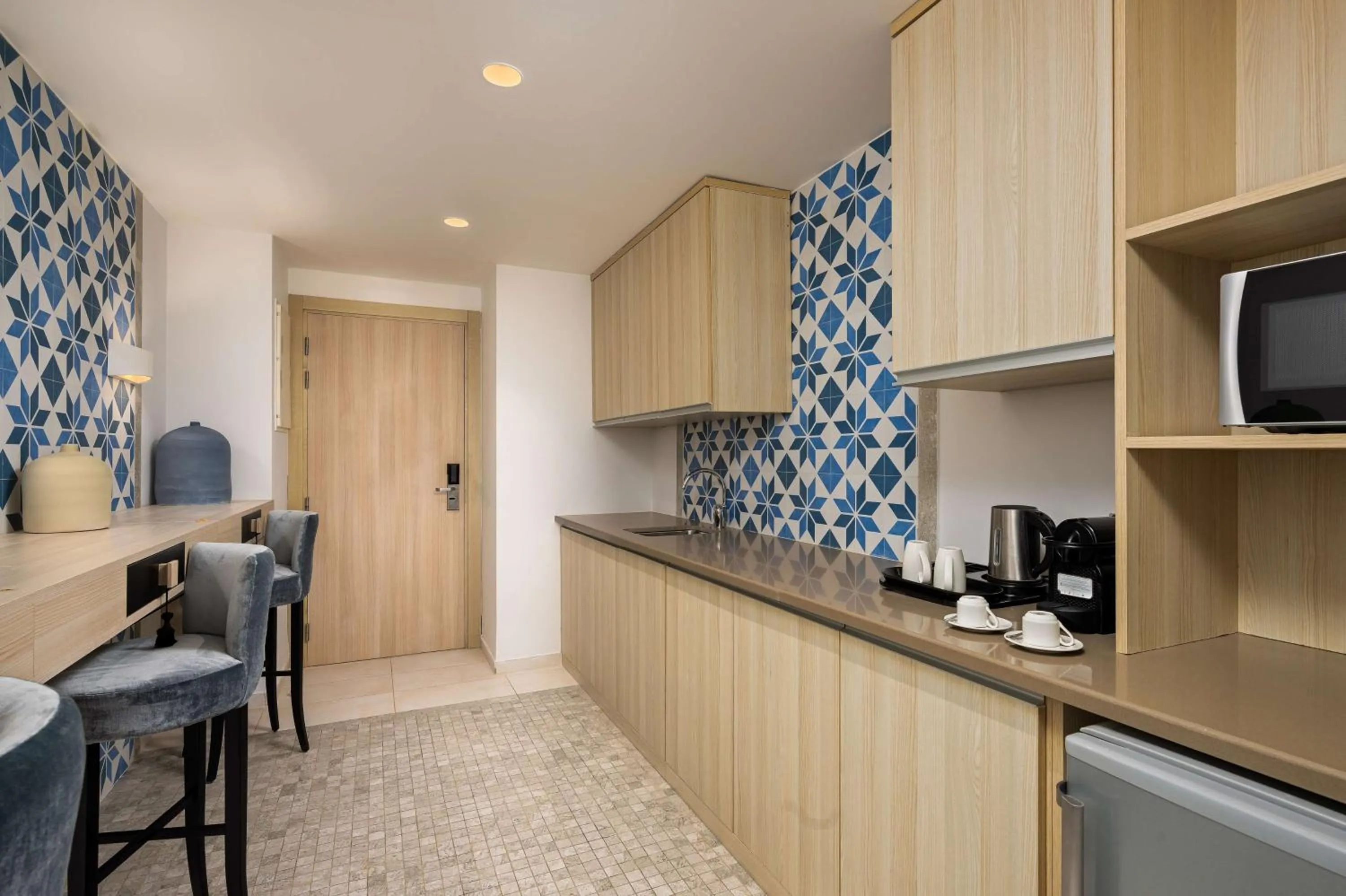 Kitchen or kitchenette in Radisson Blu Resort Saidia Beach