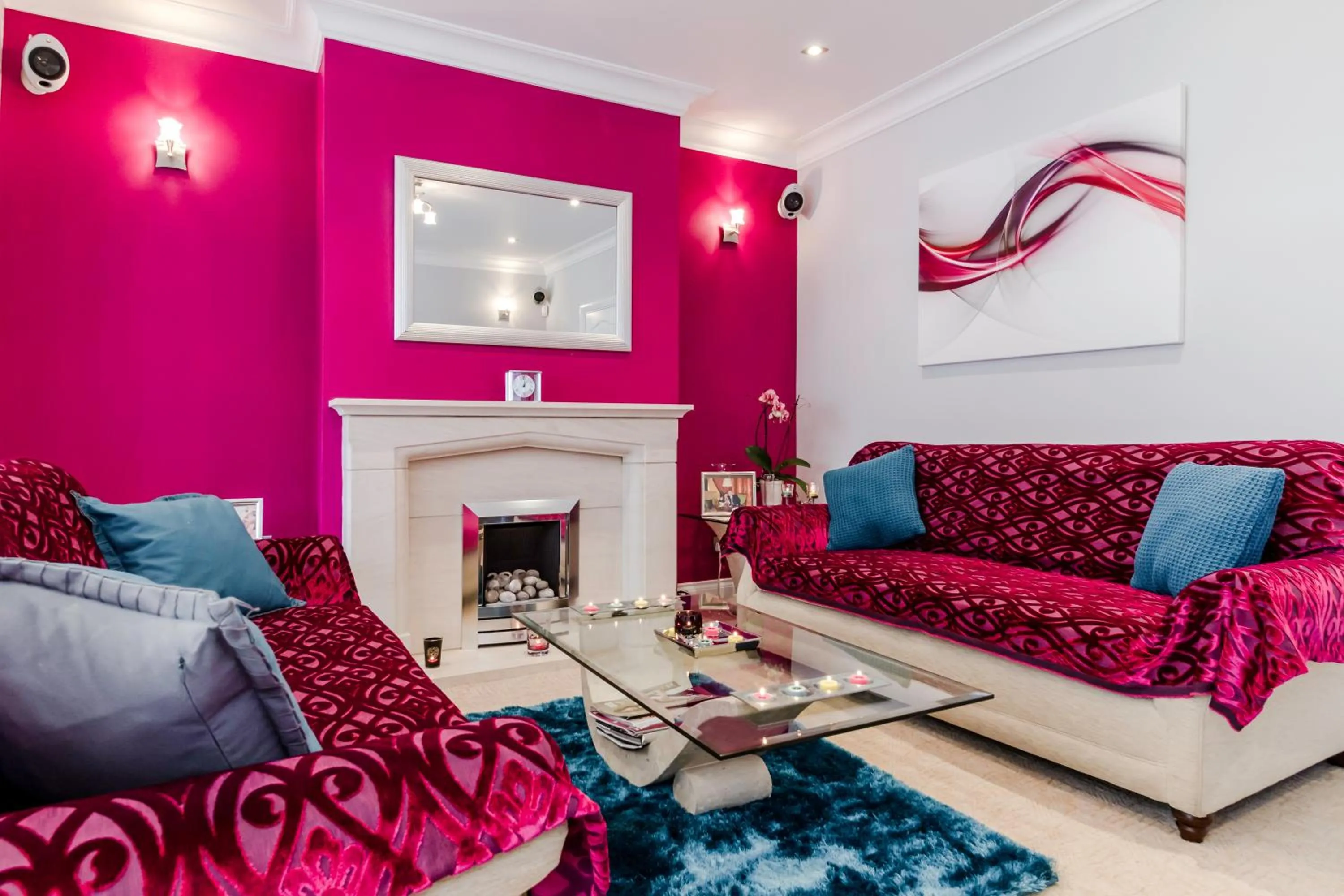 Living room in Brooklyn House