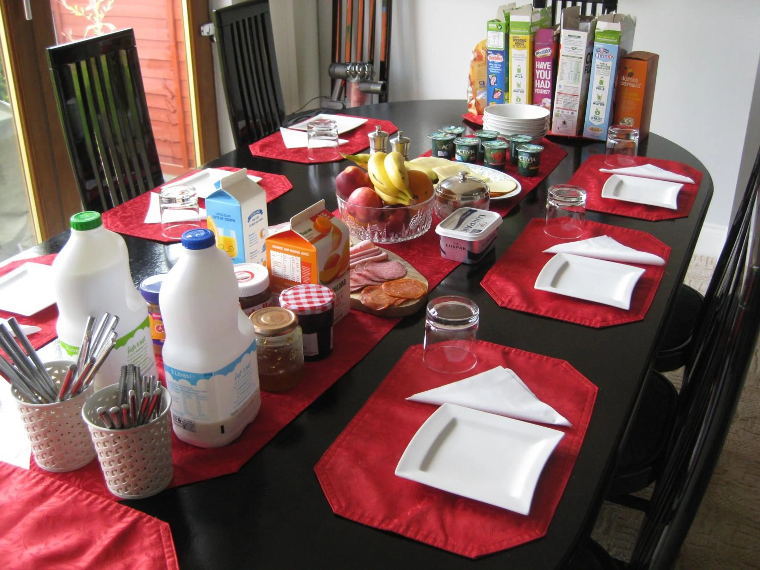 Food and drinks in Brooklyn House