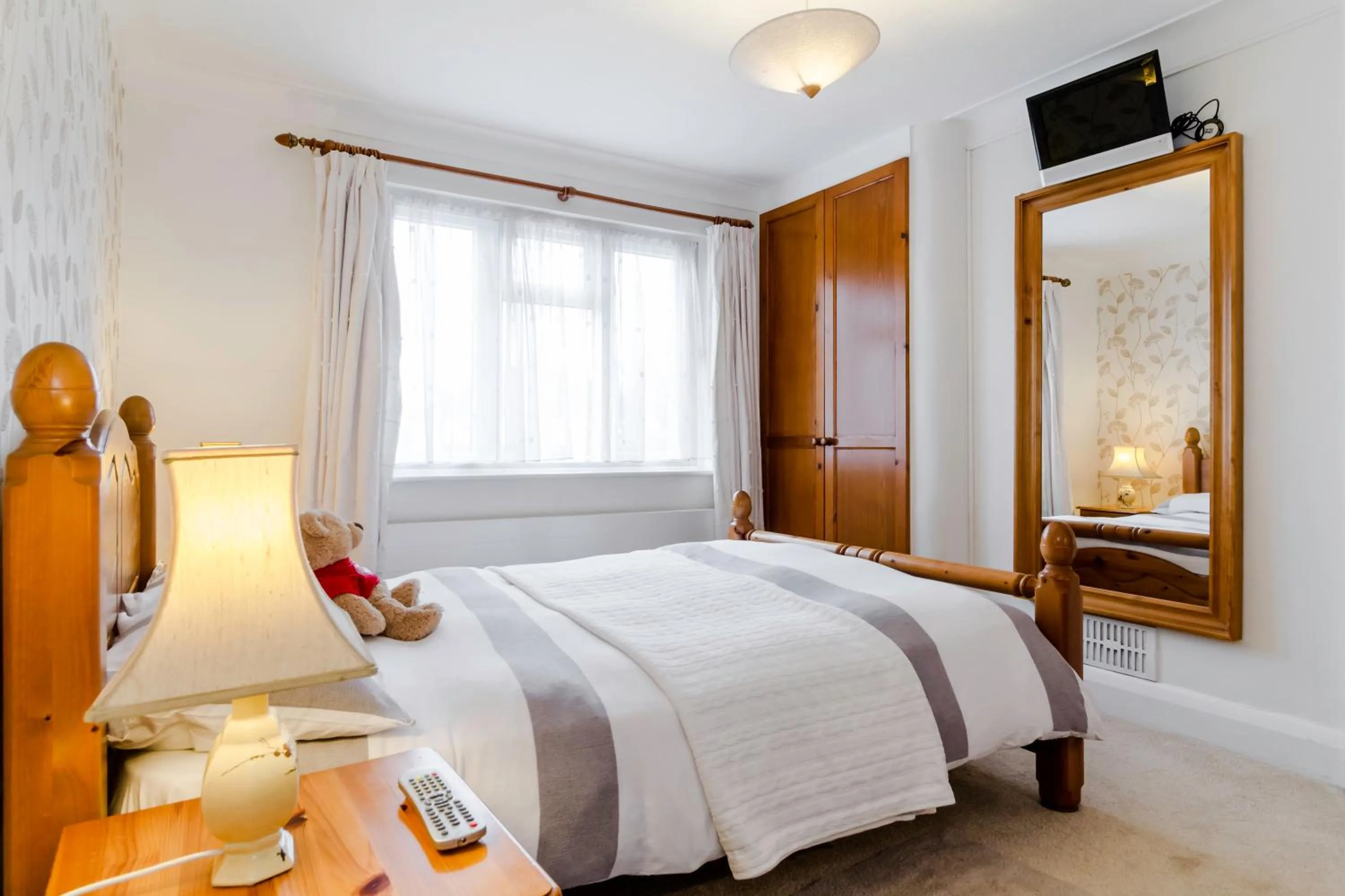 Bedroom, Bed in Brooklyn House