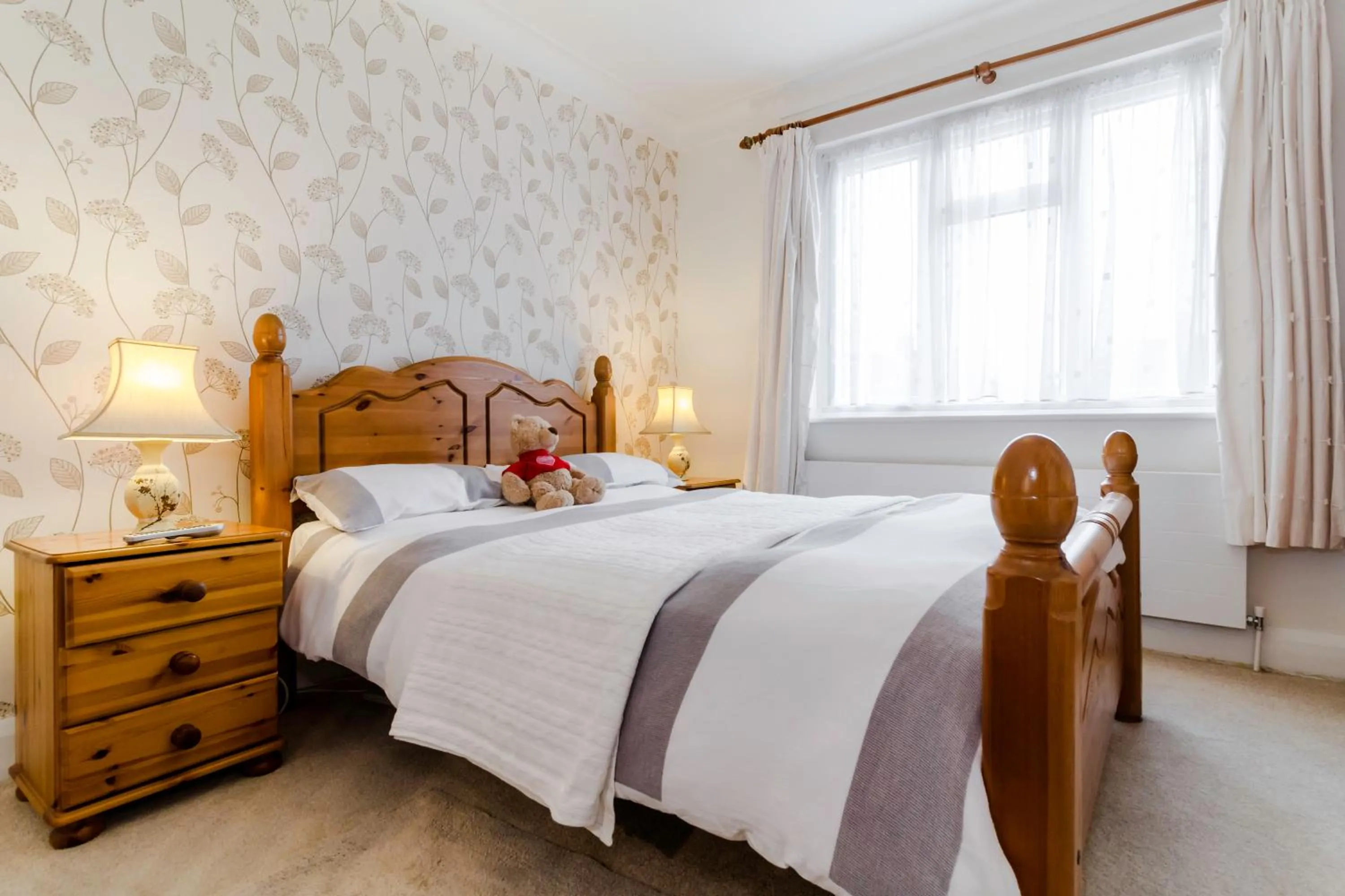 Bedroom, Bed in Brooklyn House