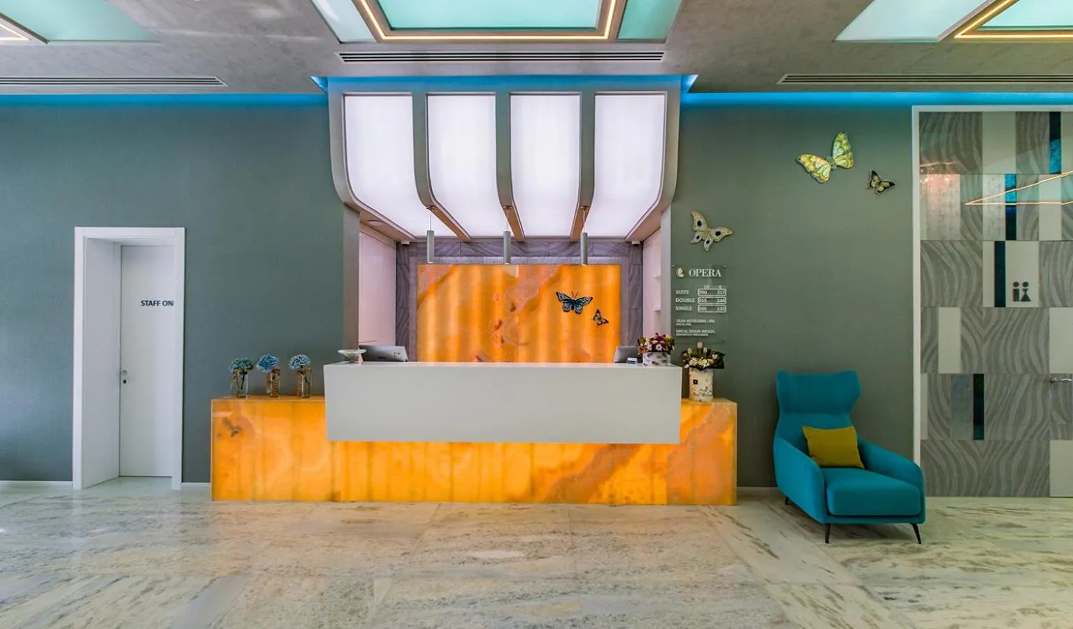 Lobby or reception in Hotel Opera Mamaia