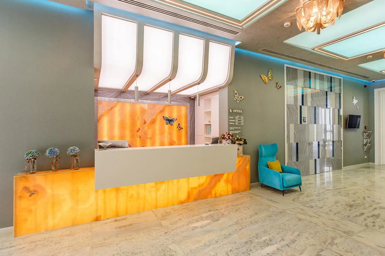 Lobby or reception in Hotel Opera Mamaia