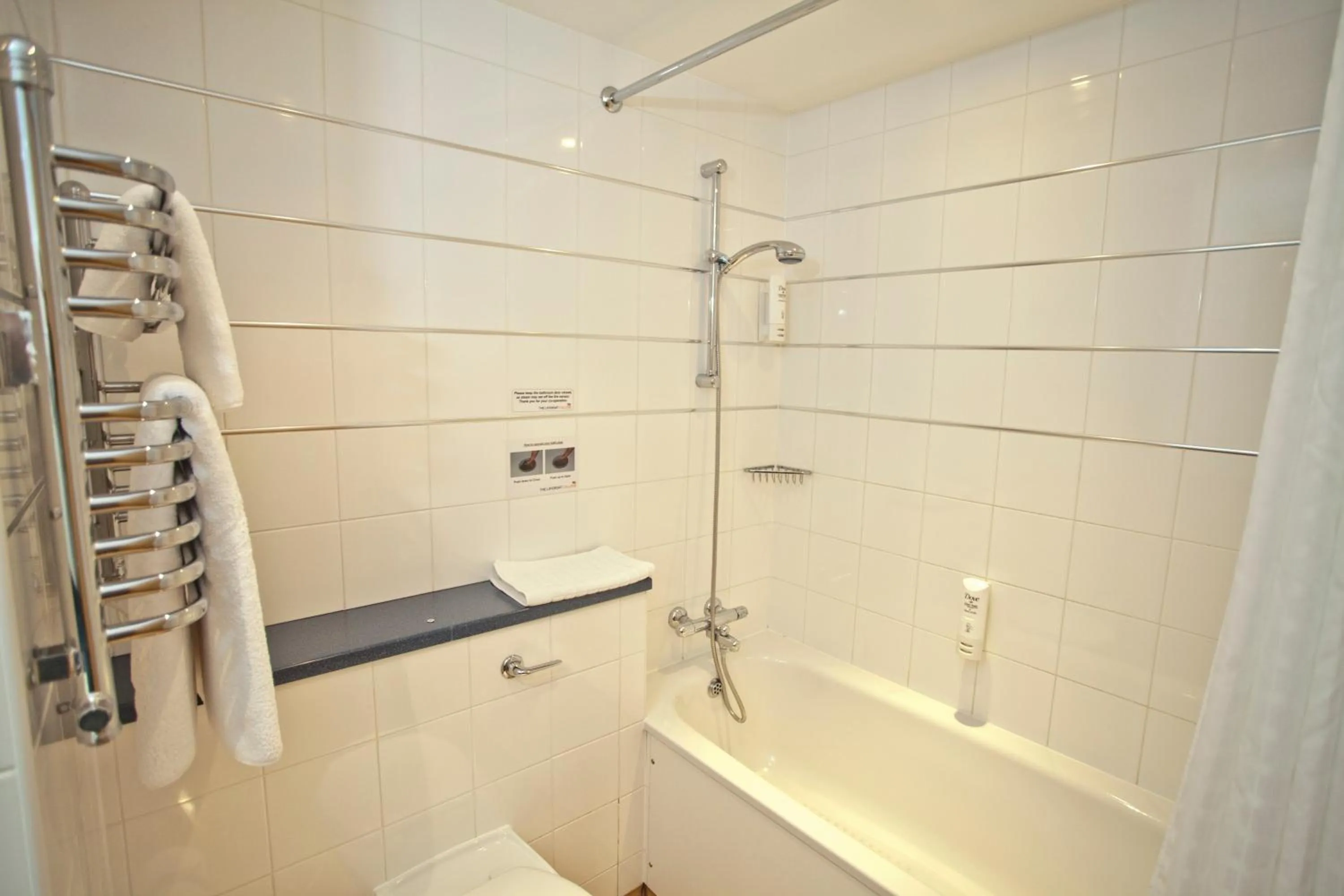 Shower in RNLI College