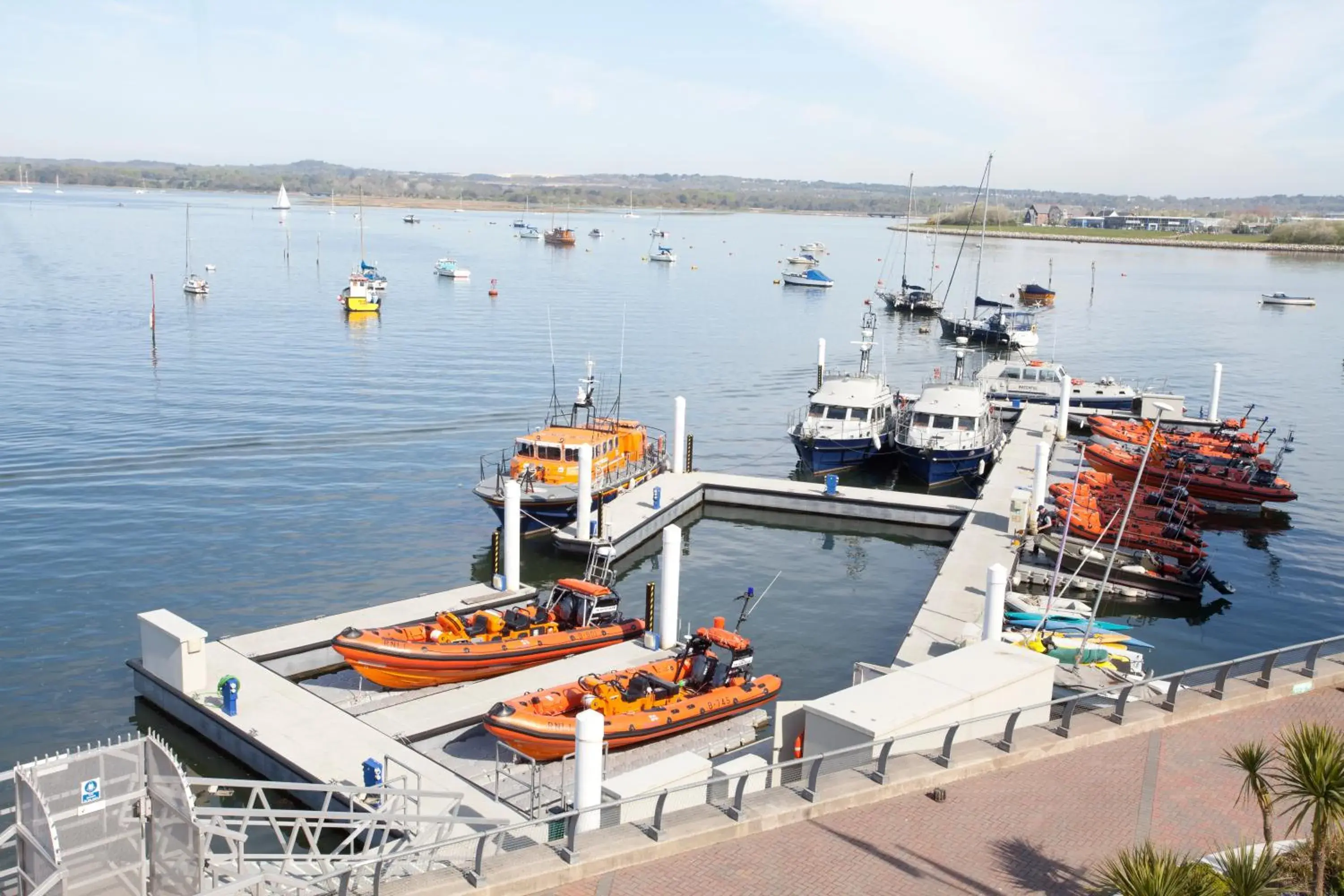 Sea view in RNLI College