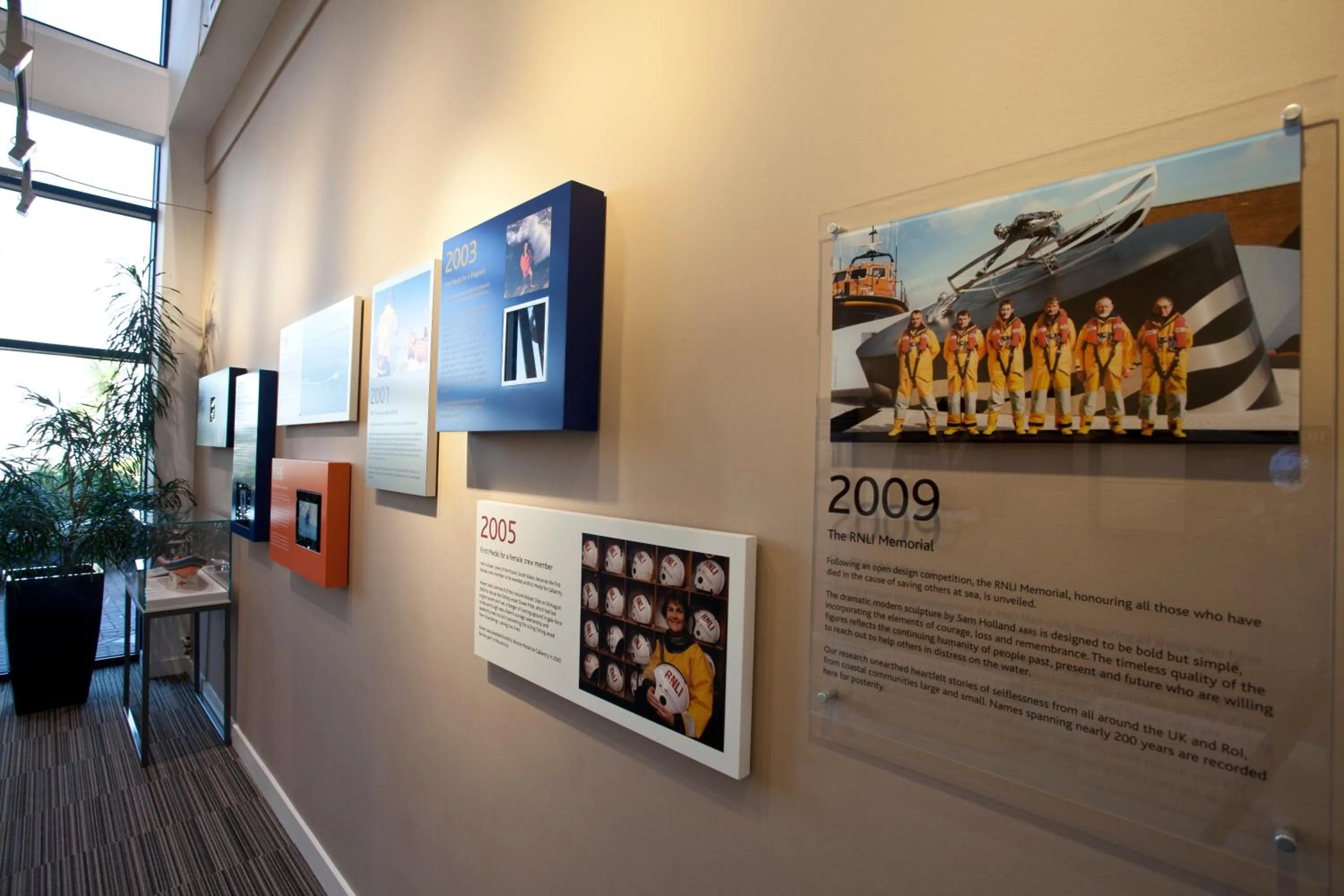 Decorative detail in RNLI College