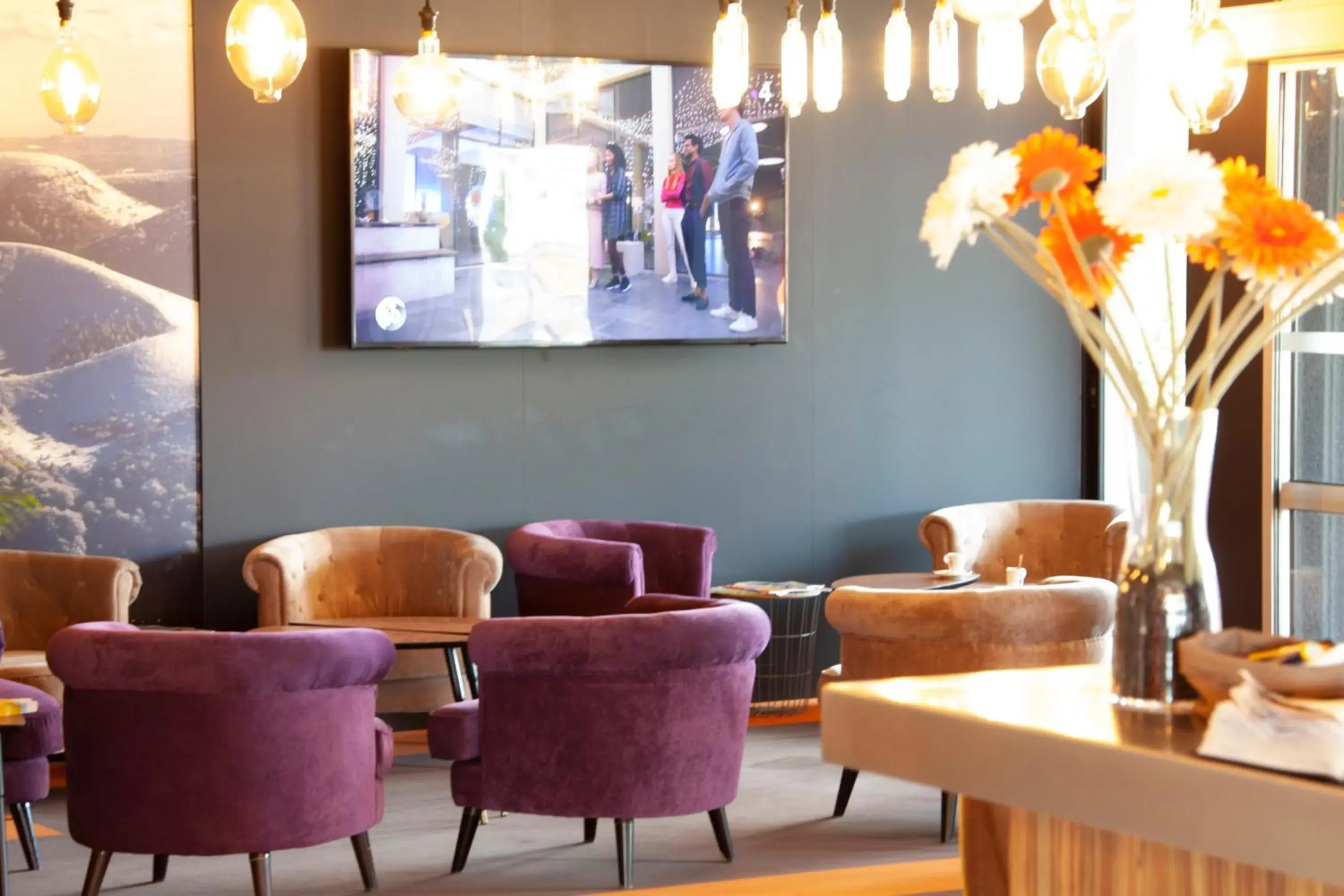 Living room in Campanile NATURE - Clermont-Ferrand Nord Riom Living room in Campanile NATURE - Clermont-Ferrand Nord Riom