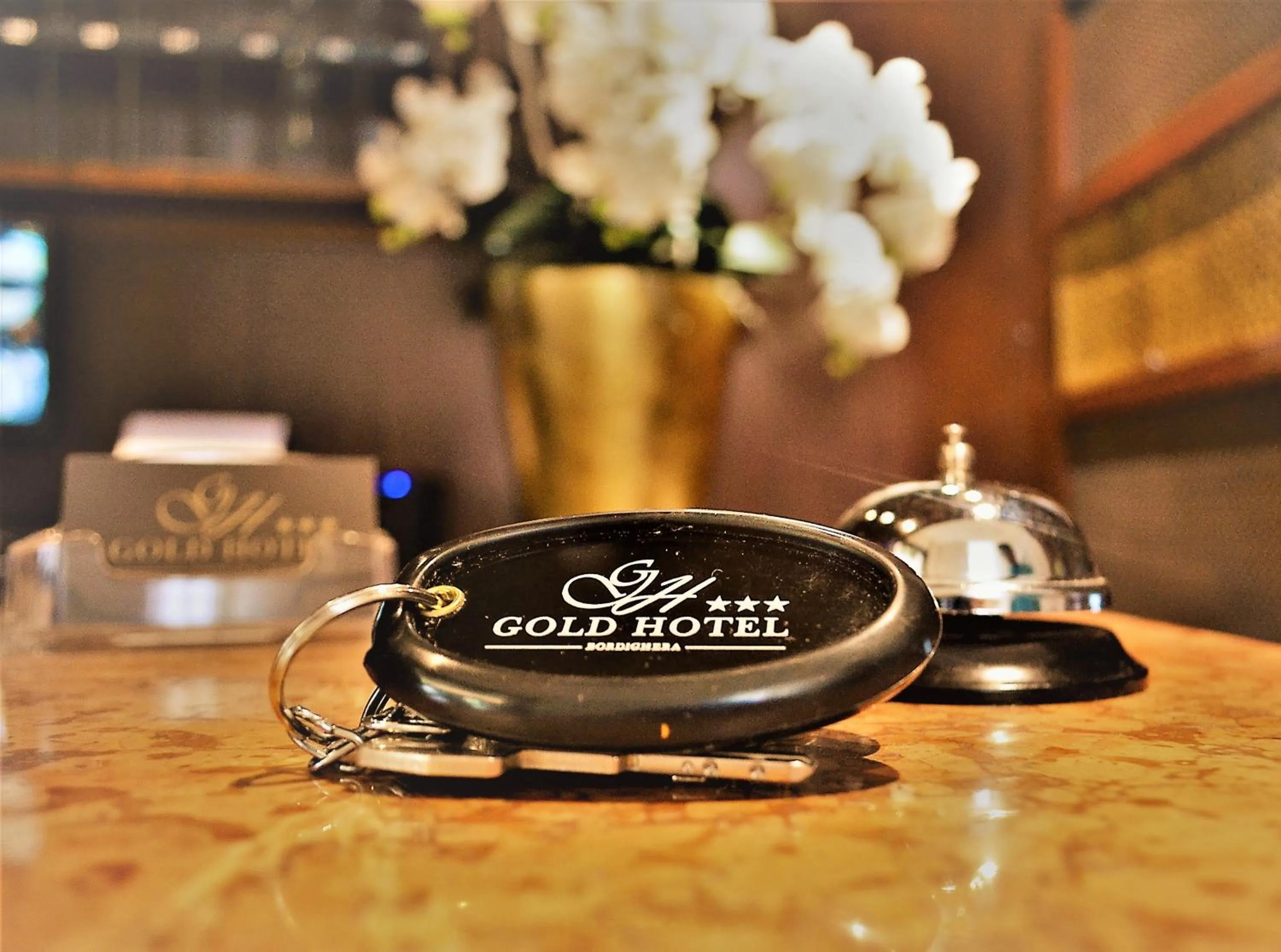 Lobby or reception in Gold Hotel