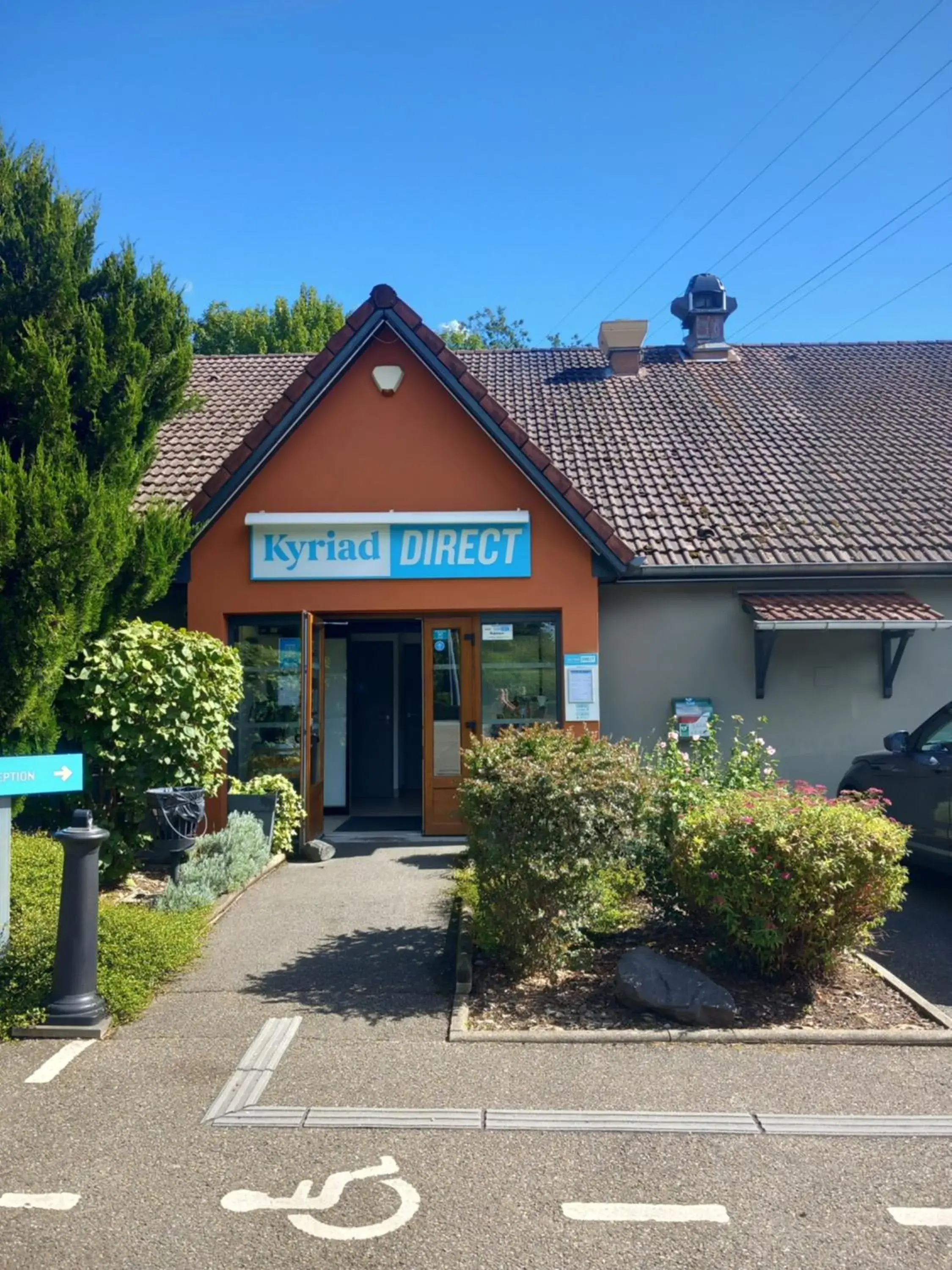 Property building in Kyriad Direct Haguenau Property building in Kyriad Direct Haguenau