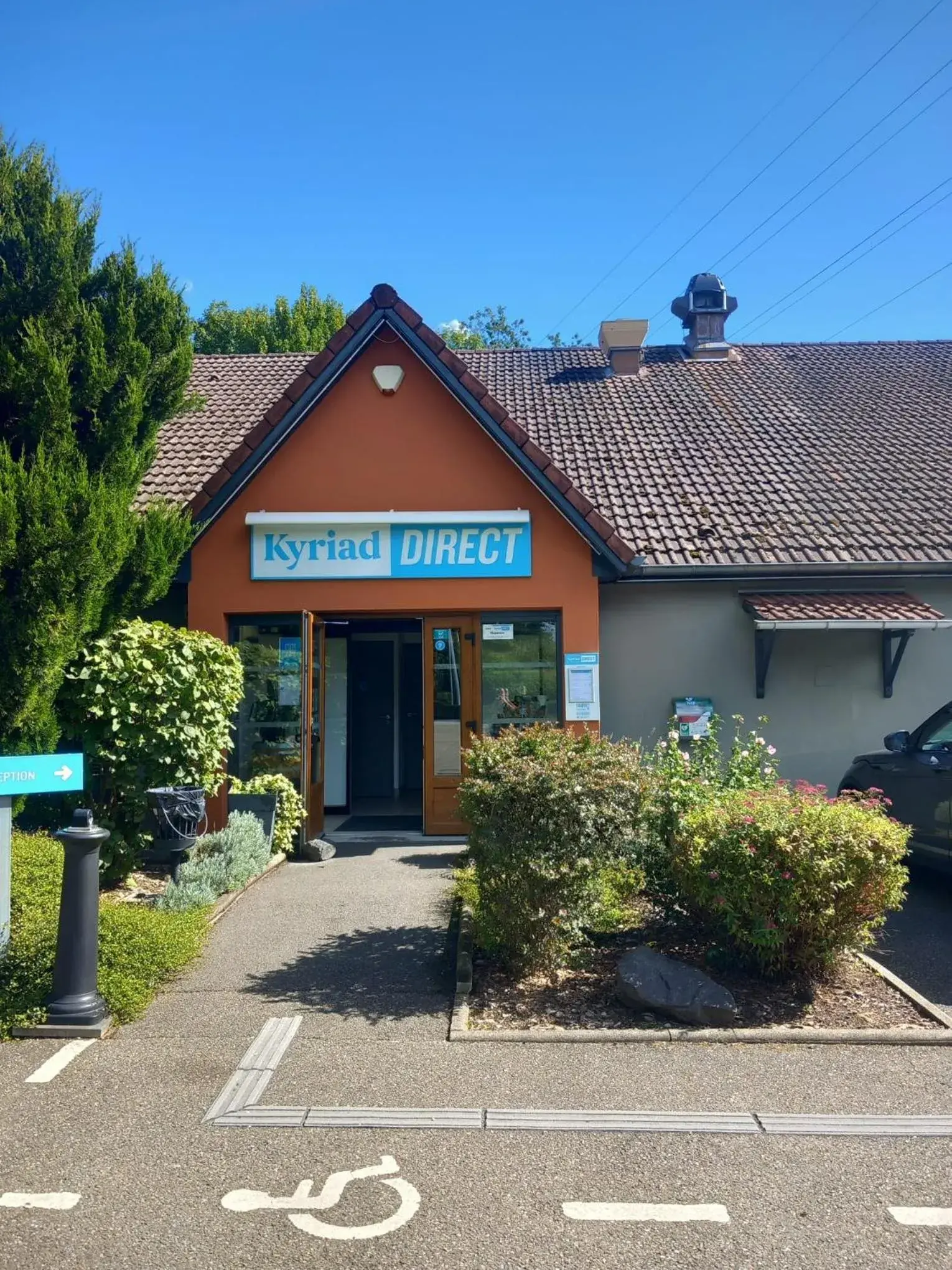 Property building in Kyriad Direct Haguenau Property building in Kyriad Direct Haguenau