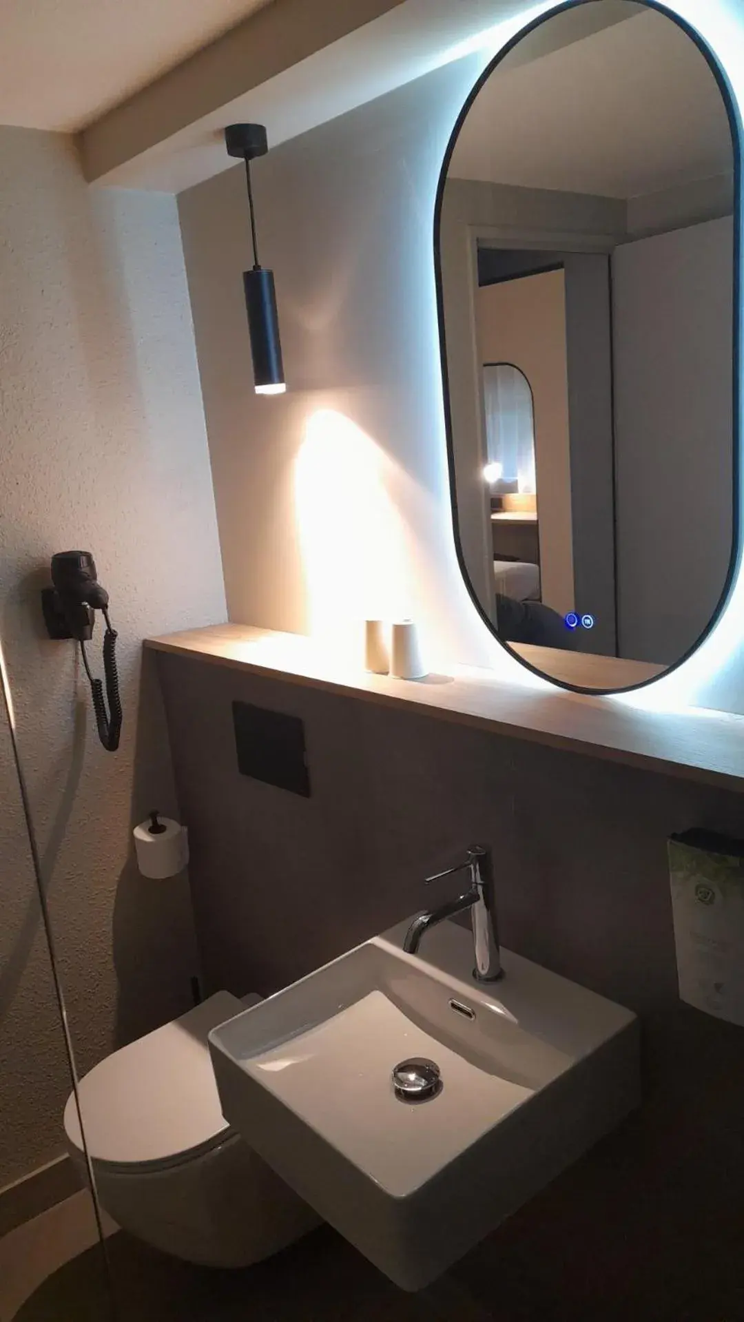 Bathroom in Kyriad Direct Haguenau Bathroom in Kyriad Direct Haguenau