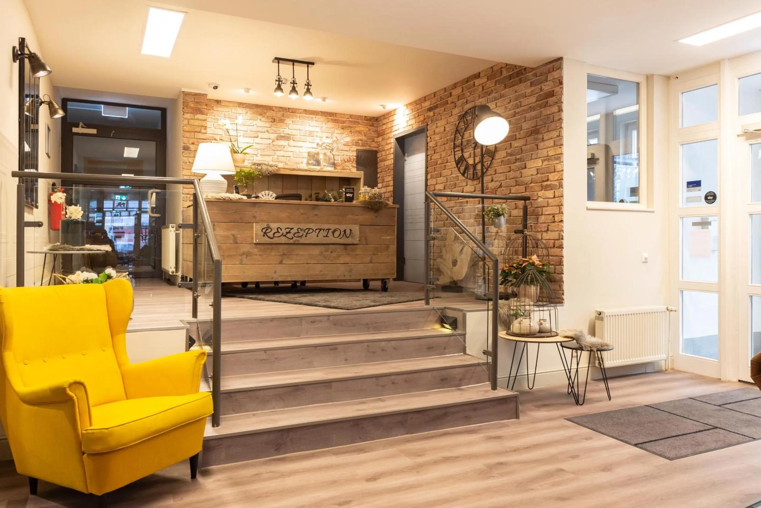 Lobby or reception in Altstadt-Hotel