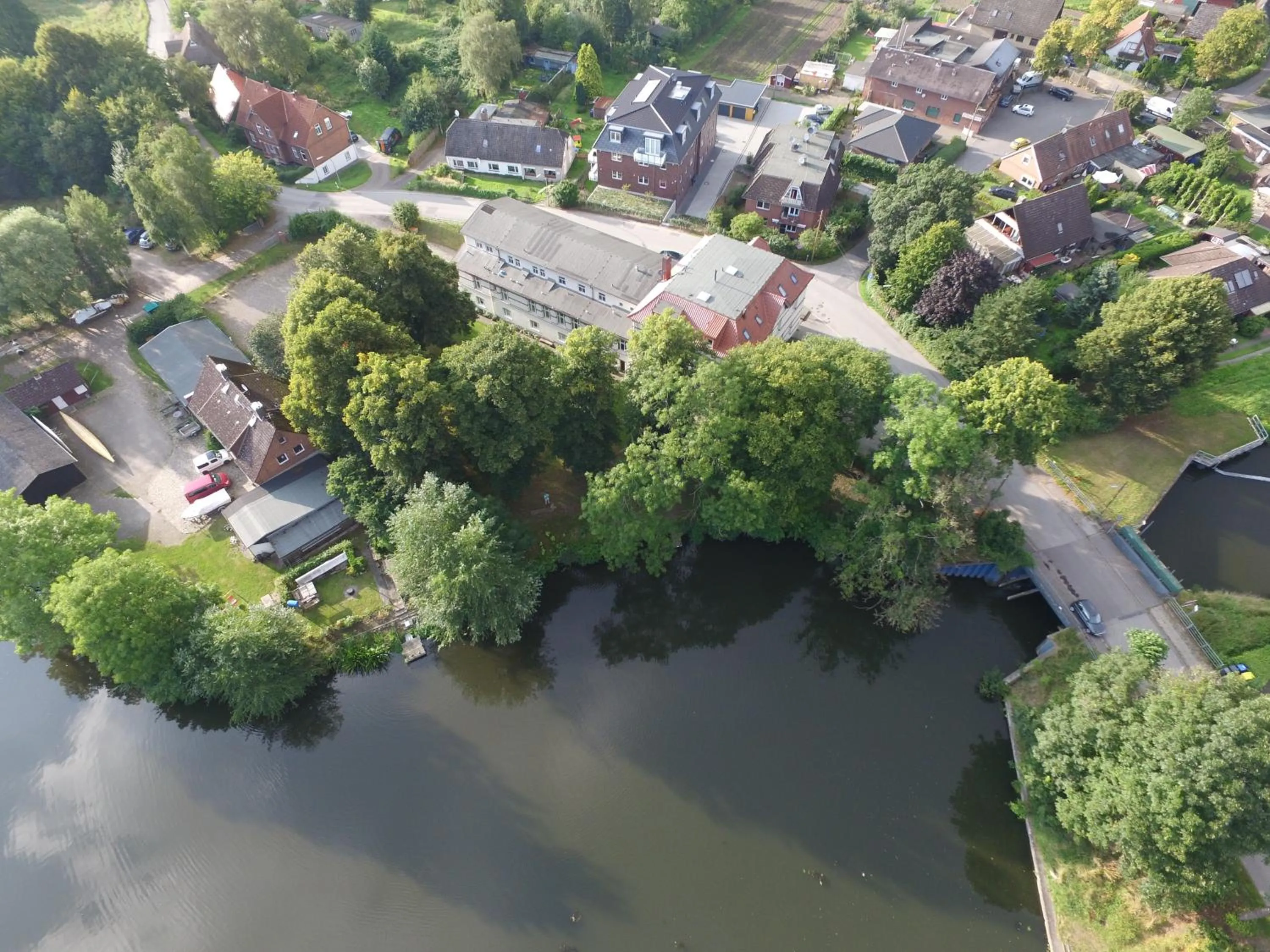 Bird's eye view in MY-BED Hamburg