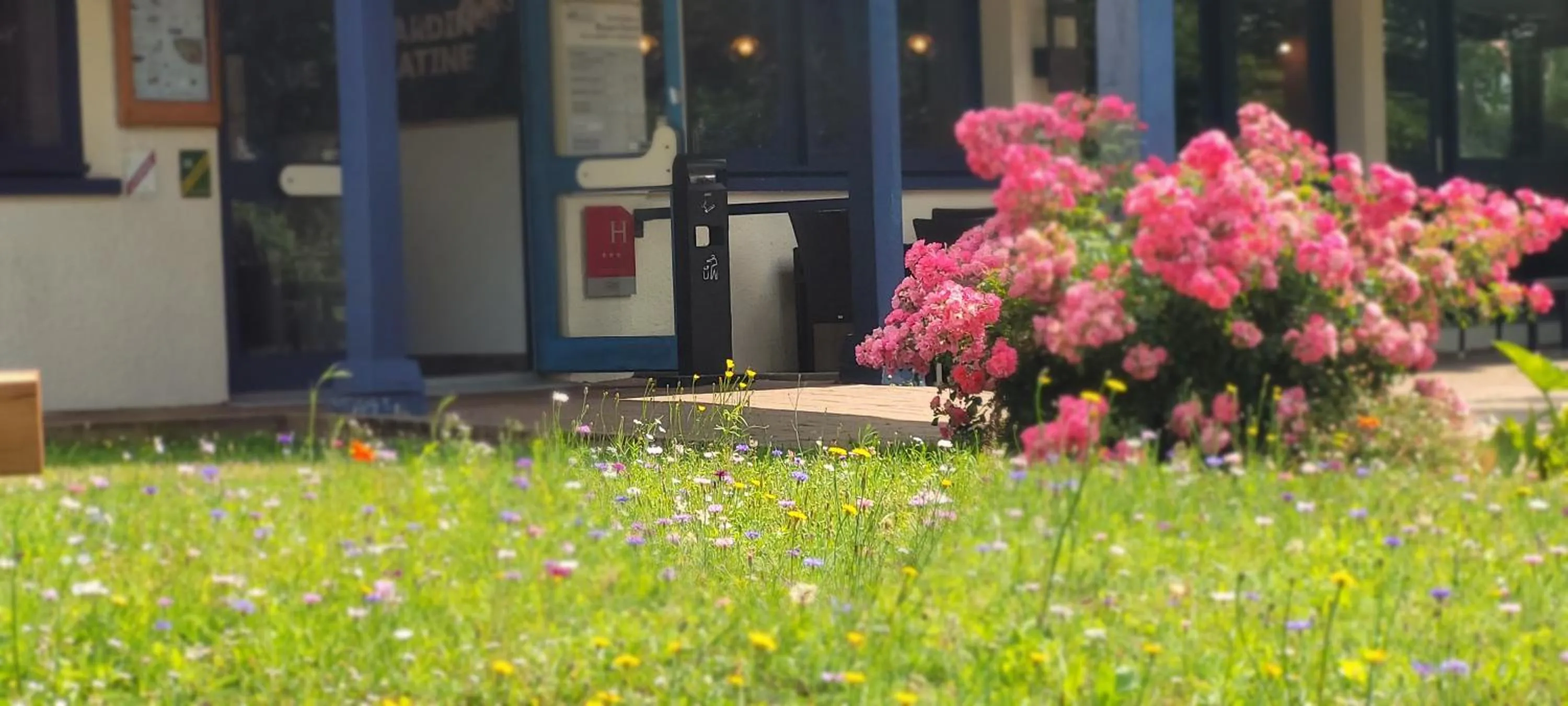 Garden in KYRIAD ROUEN NORD - Mont Saint Aignan