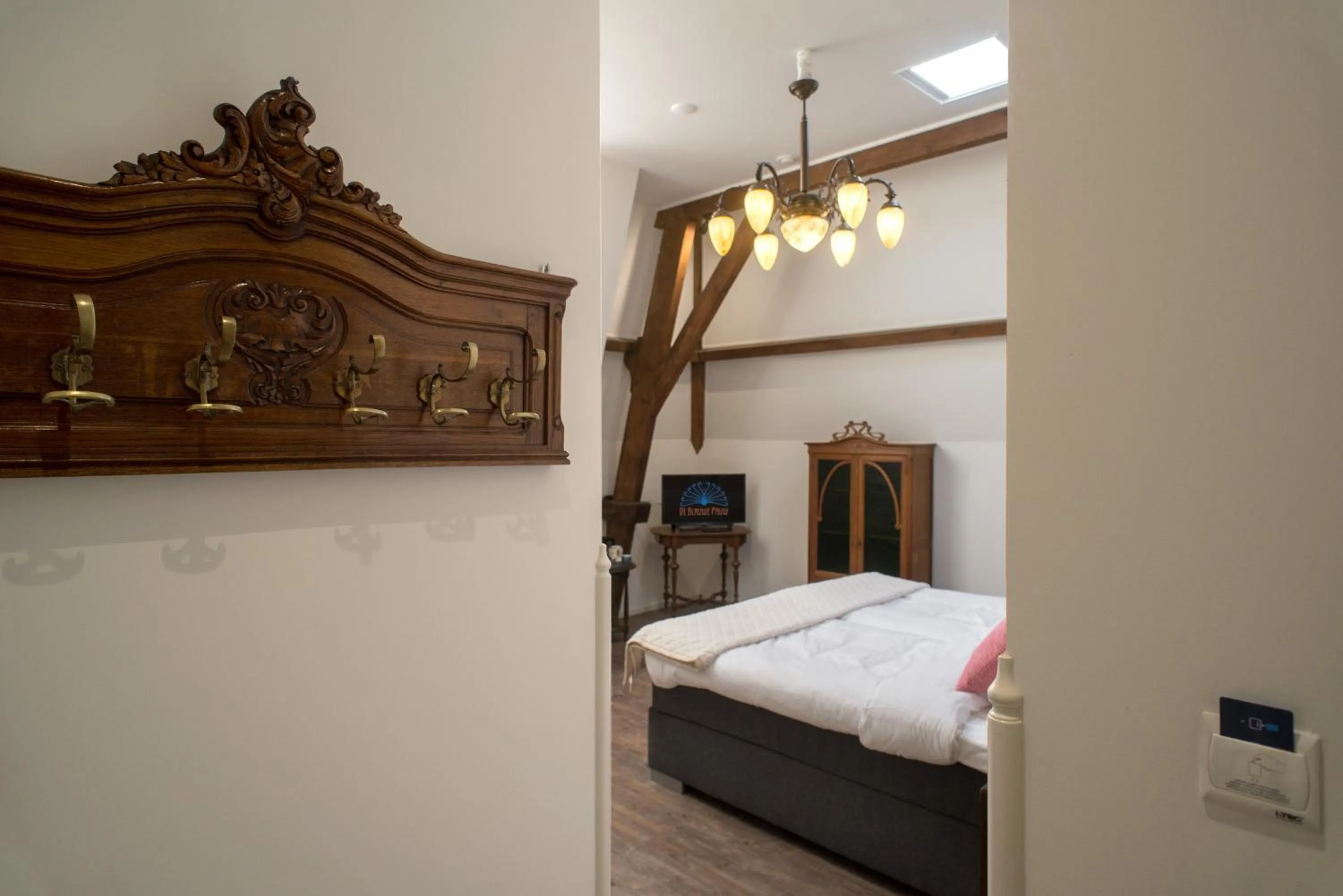 Bedroom, Bed in Boutique Hotel De Blauwe Pauw