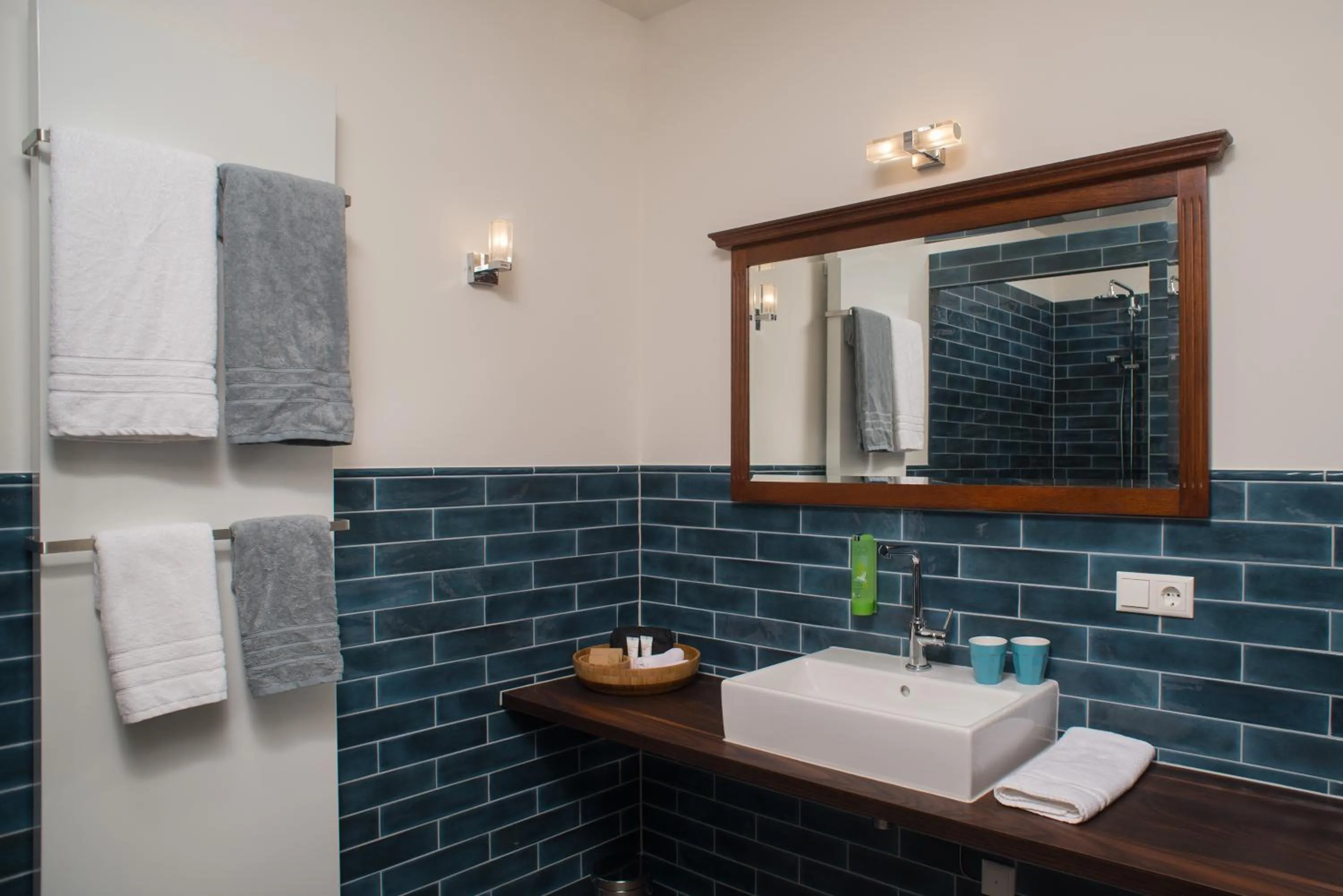 Bathroom in Boutique Hotel De Blauwe Pauw