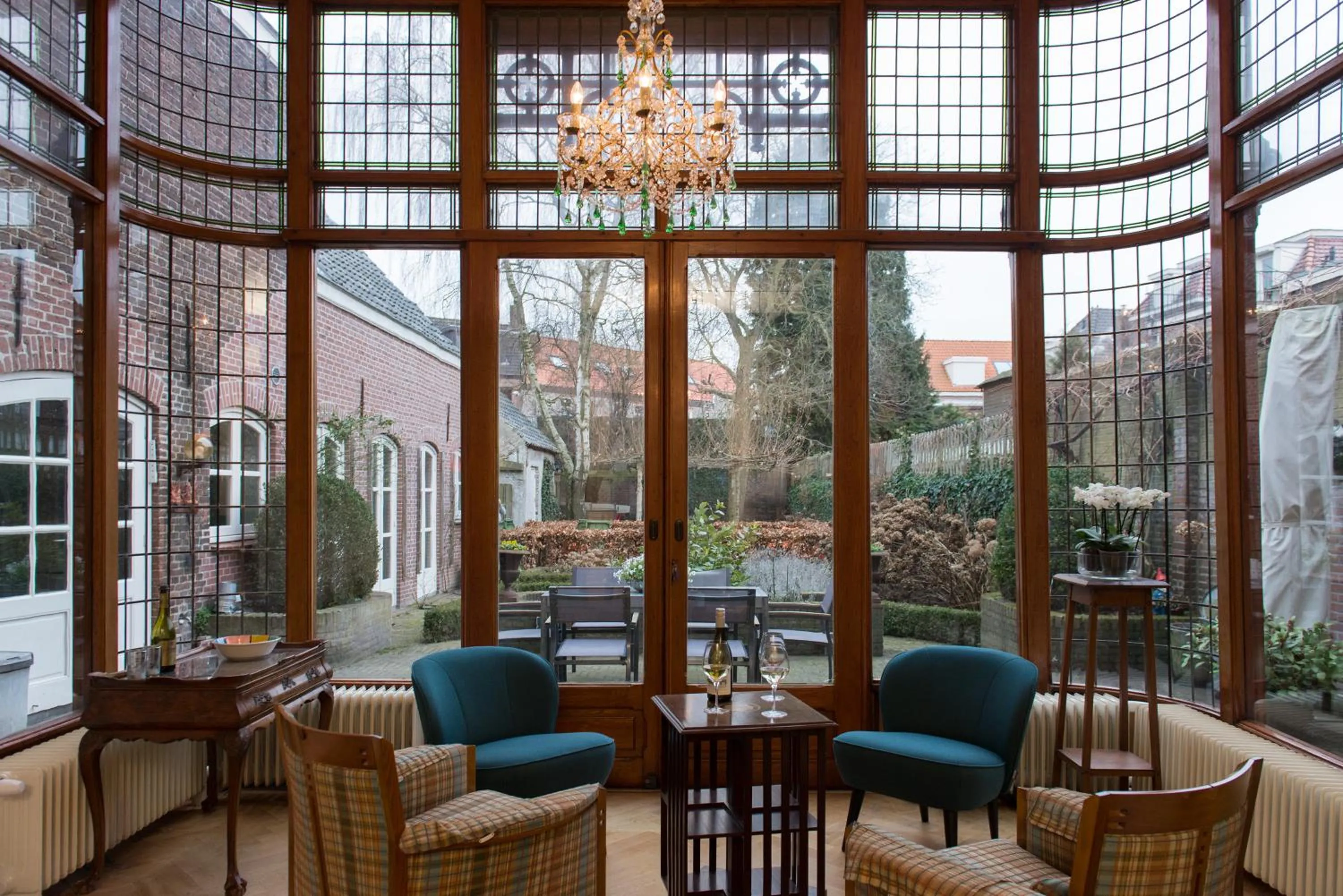 Property building in Boutique Hotel De Blauwe Pauw
