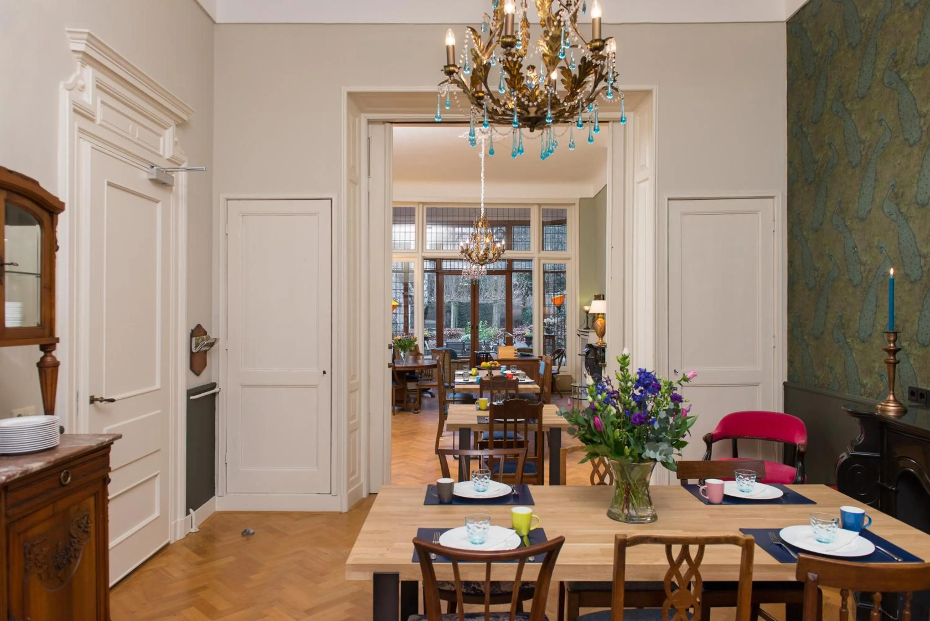 Property building in Boutique Hotel De Blauwe Pauw