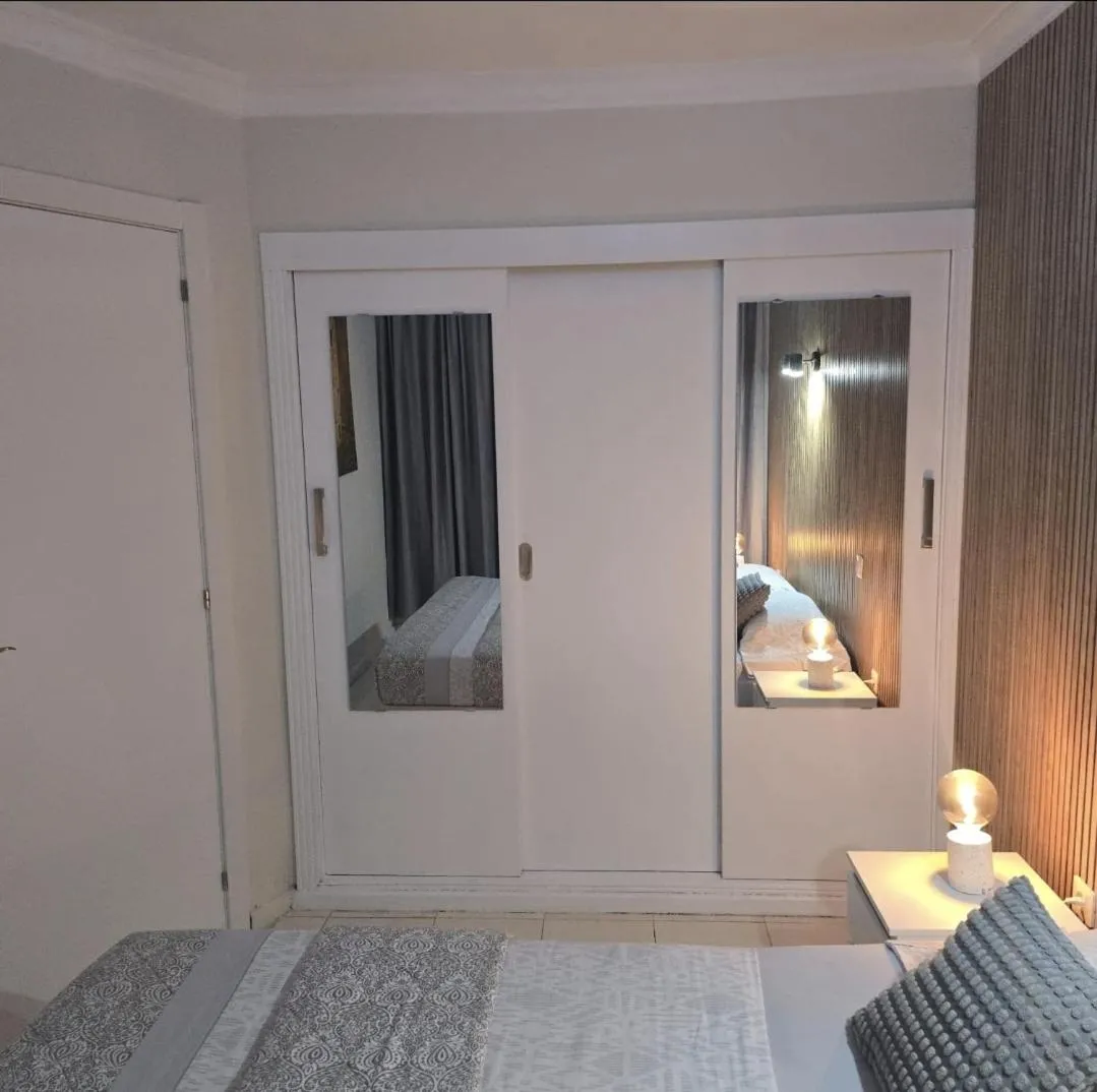 Bedroom, Bed in Apartment 2-2 Playa del Ingles